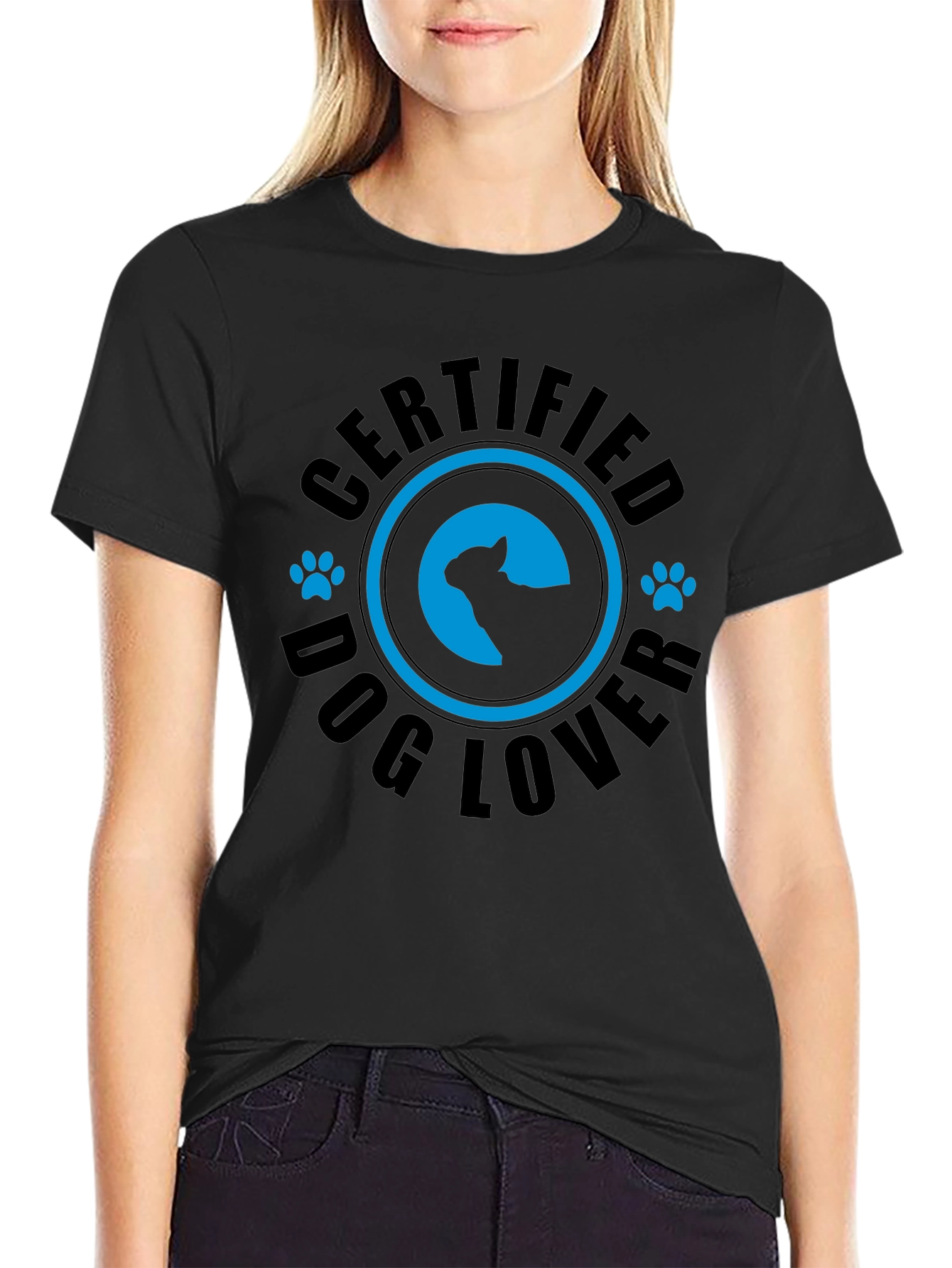 Certified Dog Lover Graphic Tee
