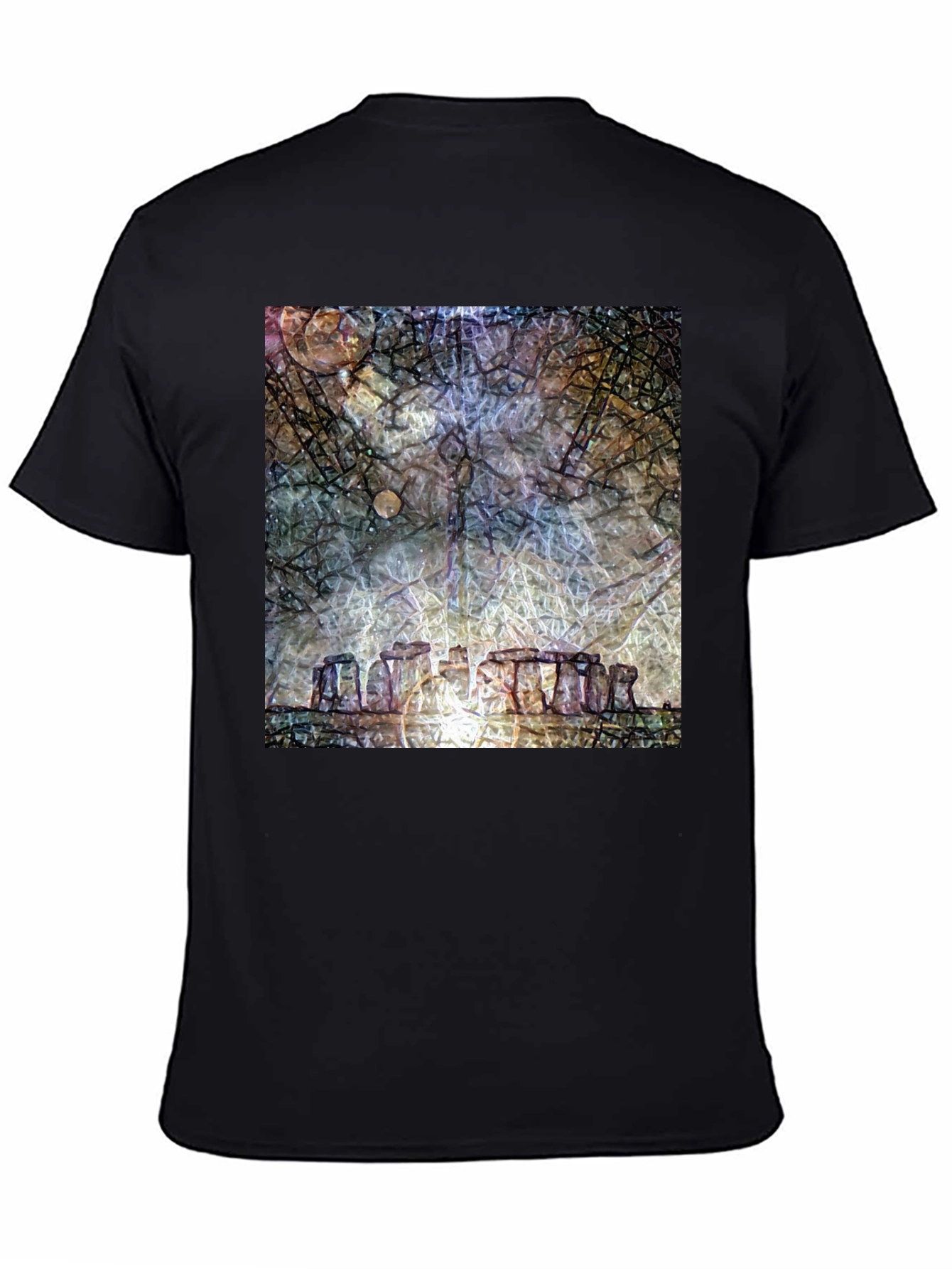 Stonehenge Art T-Shirt - Modern Graphic Tee
