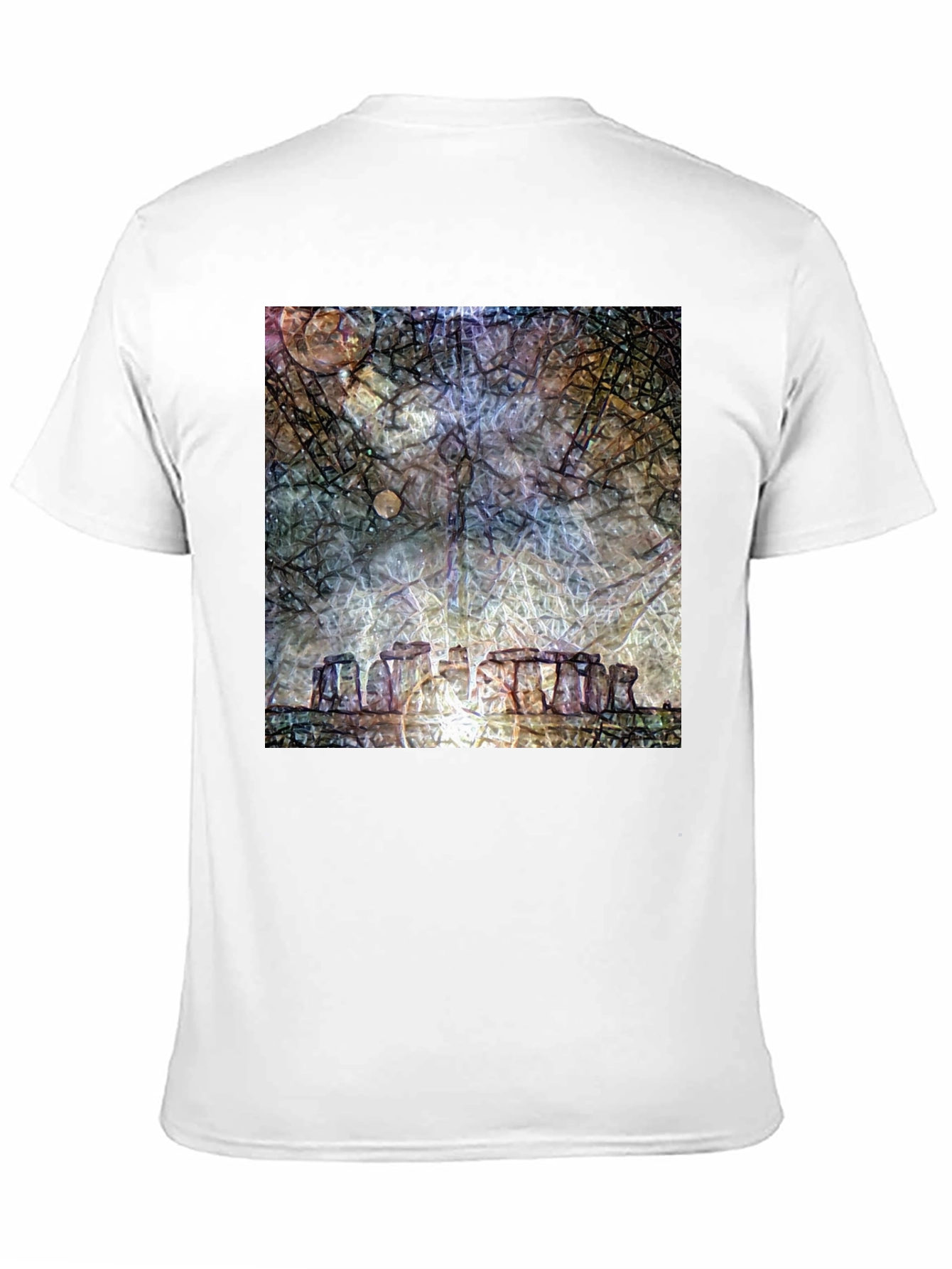 Stonehenge Art T-Shirt - Modern Graphic Tee