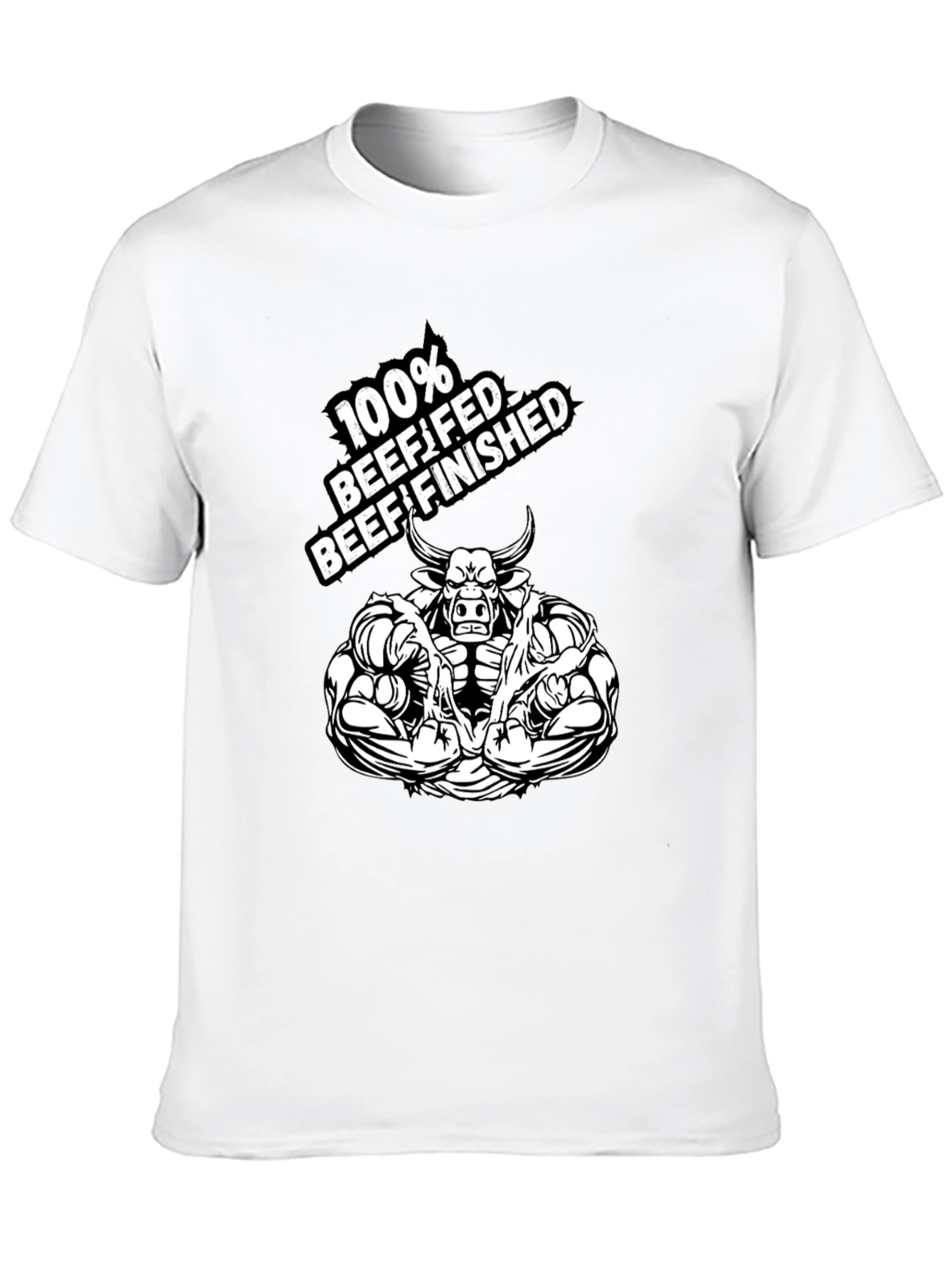 100% Beef Fed Beef Finished Graphic Tee