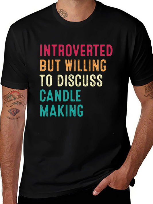 Introverted Candle Making T-Shirt
