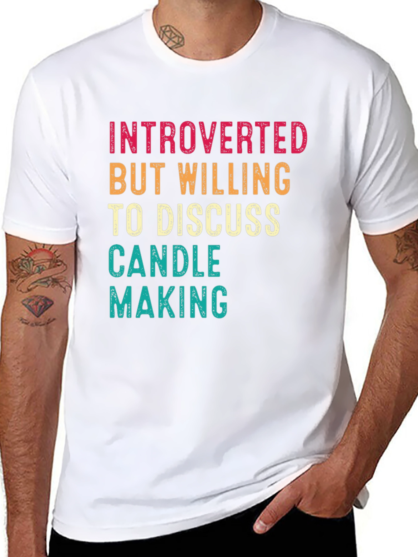 Introverted Candle Making T-Shirt