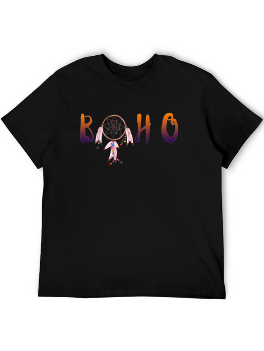 Boho Dreamcatcher Graphic Tee - Stylish Comfort
