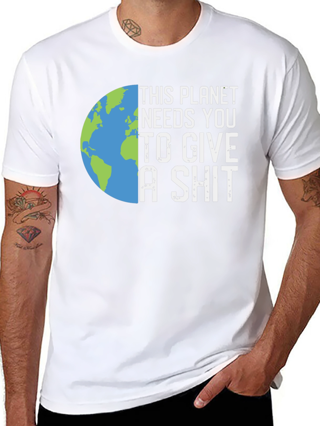 Planet Needs You Graphic T-Shirt