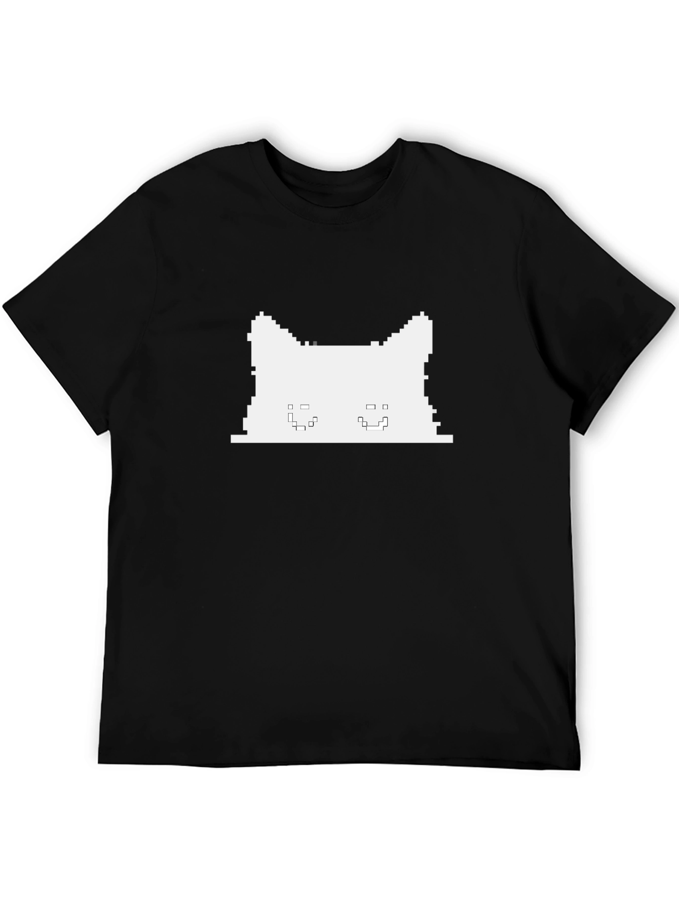 Pixel Cat T-Shirt - Retro Gaming Style