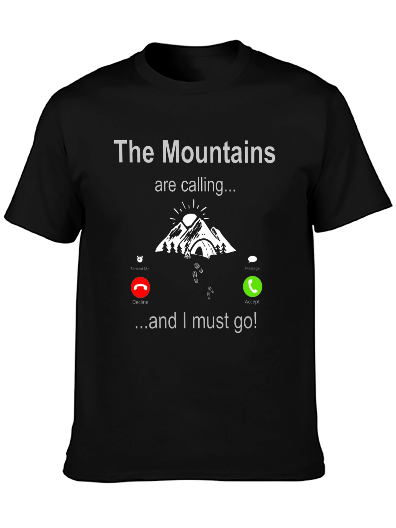 Mountains Calling T-Shirt: Adventure Awaits!