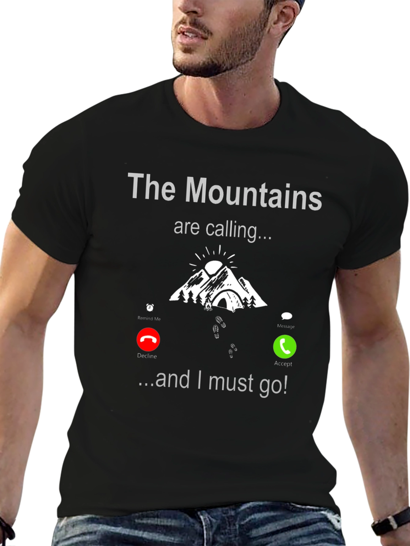 Mountains Calling T-Shirt: Adventure Awaits!
