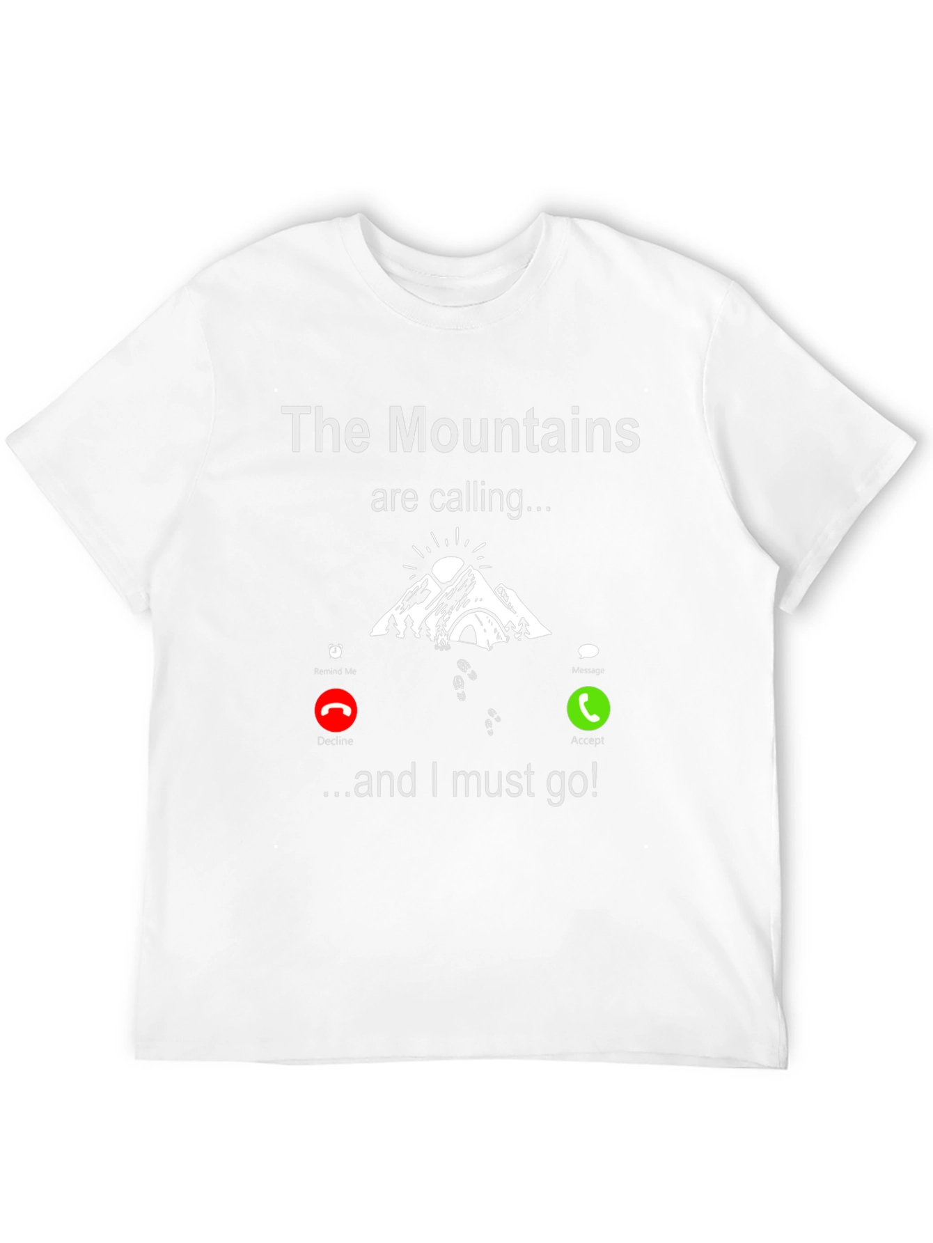 Mountains Calling T-Shirt: Adventure Awaits!