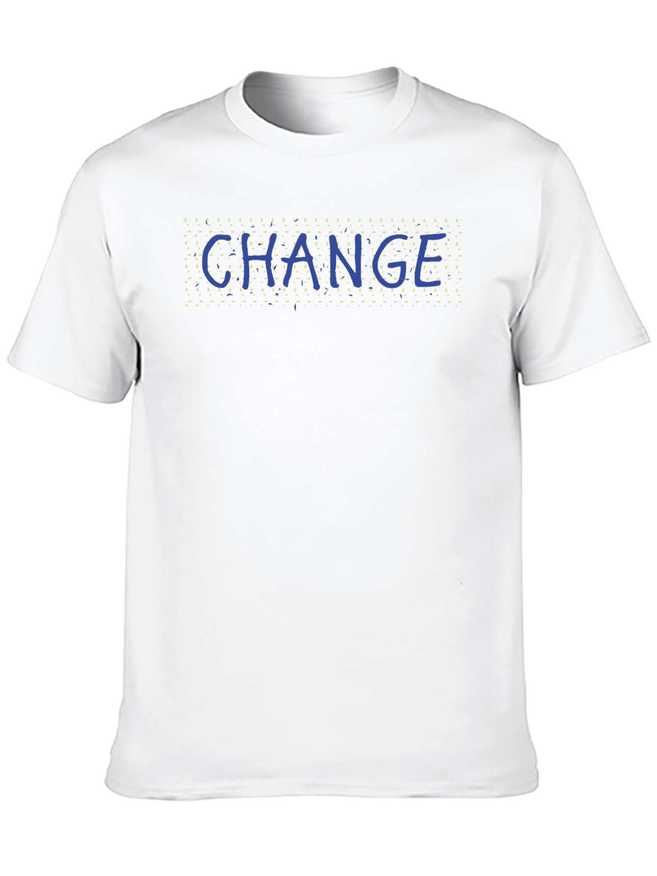 Change Graphic T-Shirt - Classic Crew Neck Tee