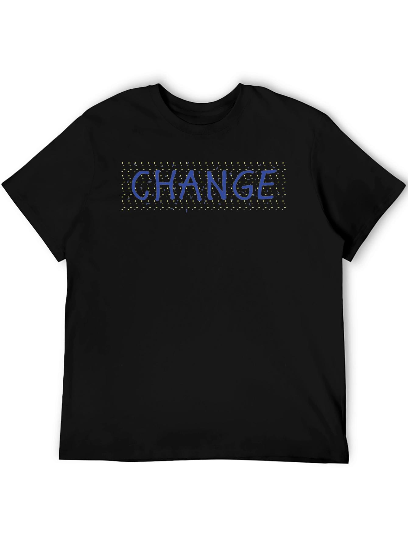 Change Graphic T-Shirt - Classic Crew Neck Tee
