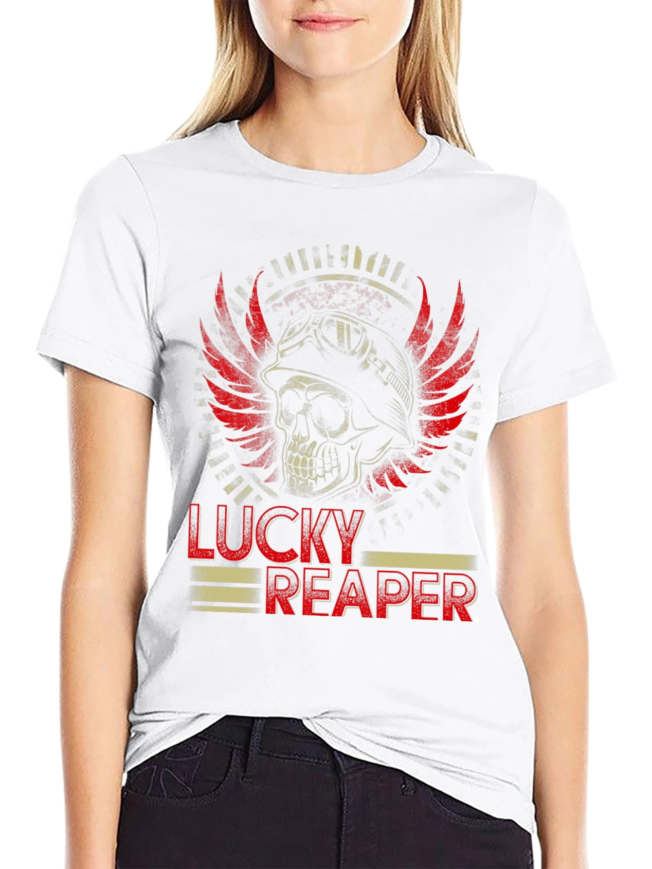 Lucky Reaper Graphic T-Shirt