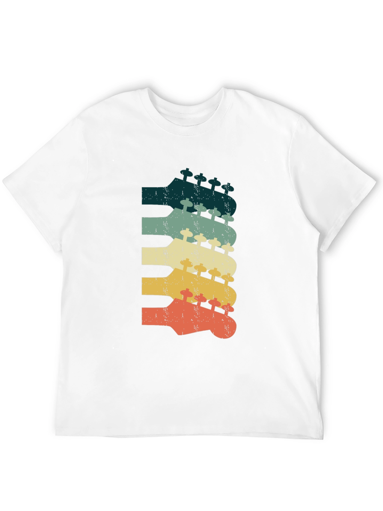 Retro Guitar Headstock Tee