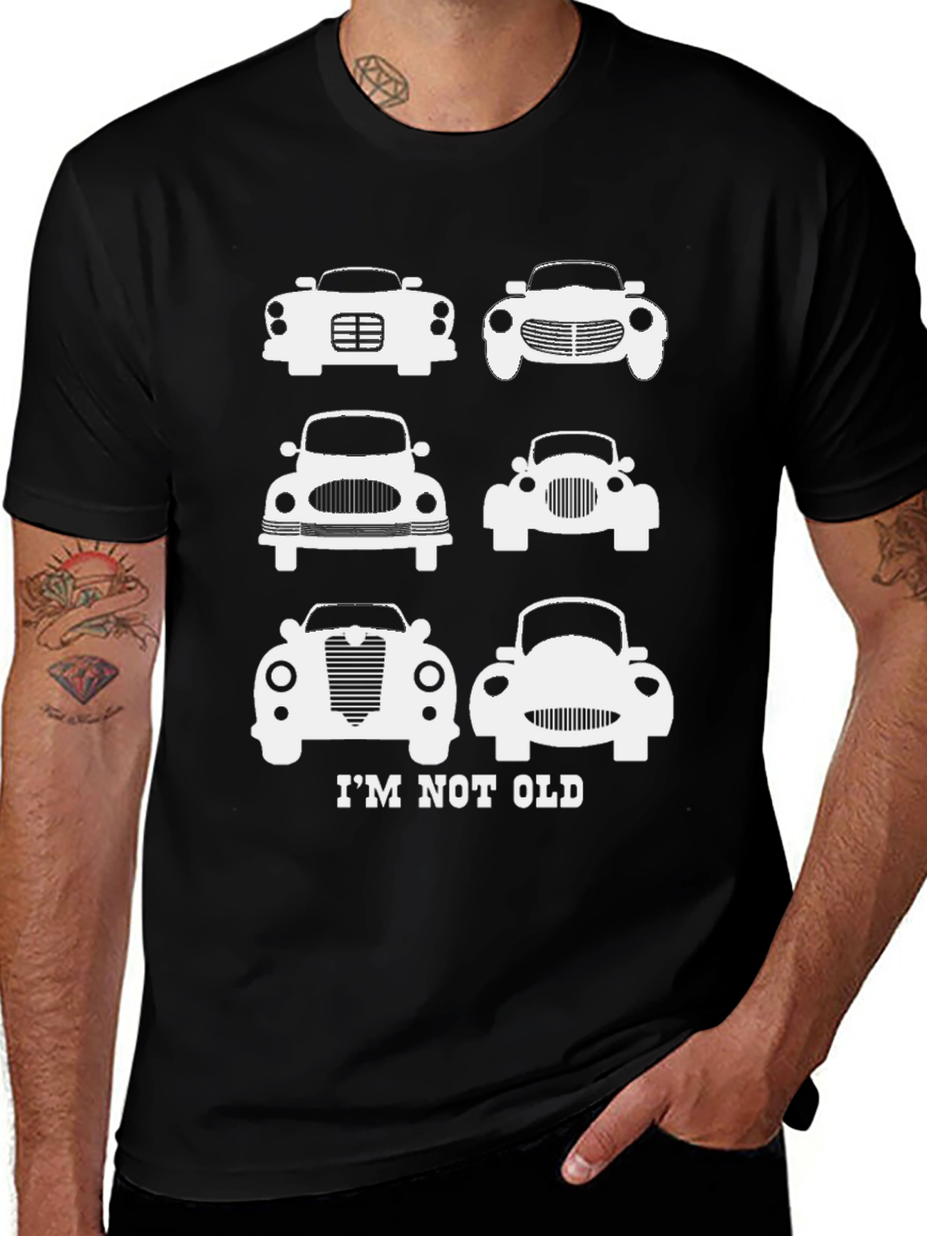 Classic Car Enthusiast T-Shirt - Im Not Old!