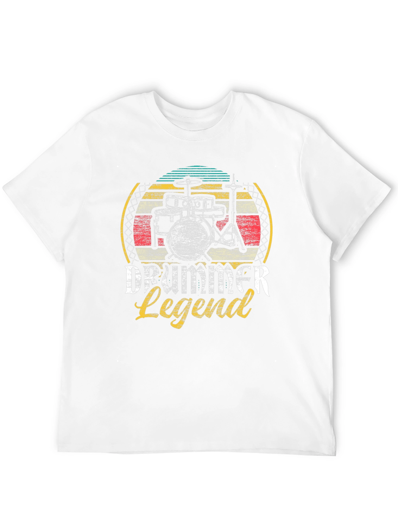 Drummer Legend Graphic T-Shirt - Music Lover Tee