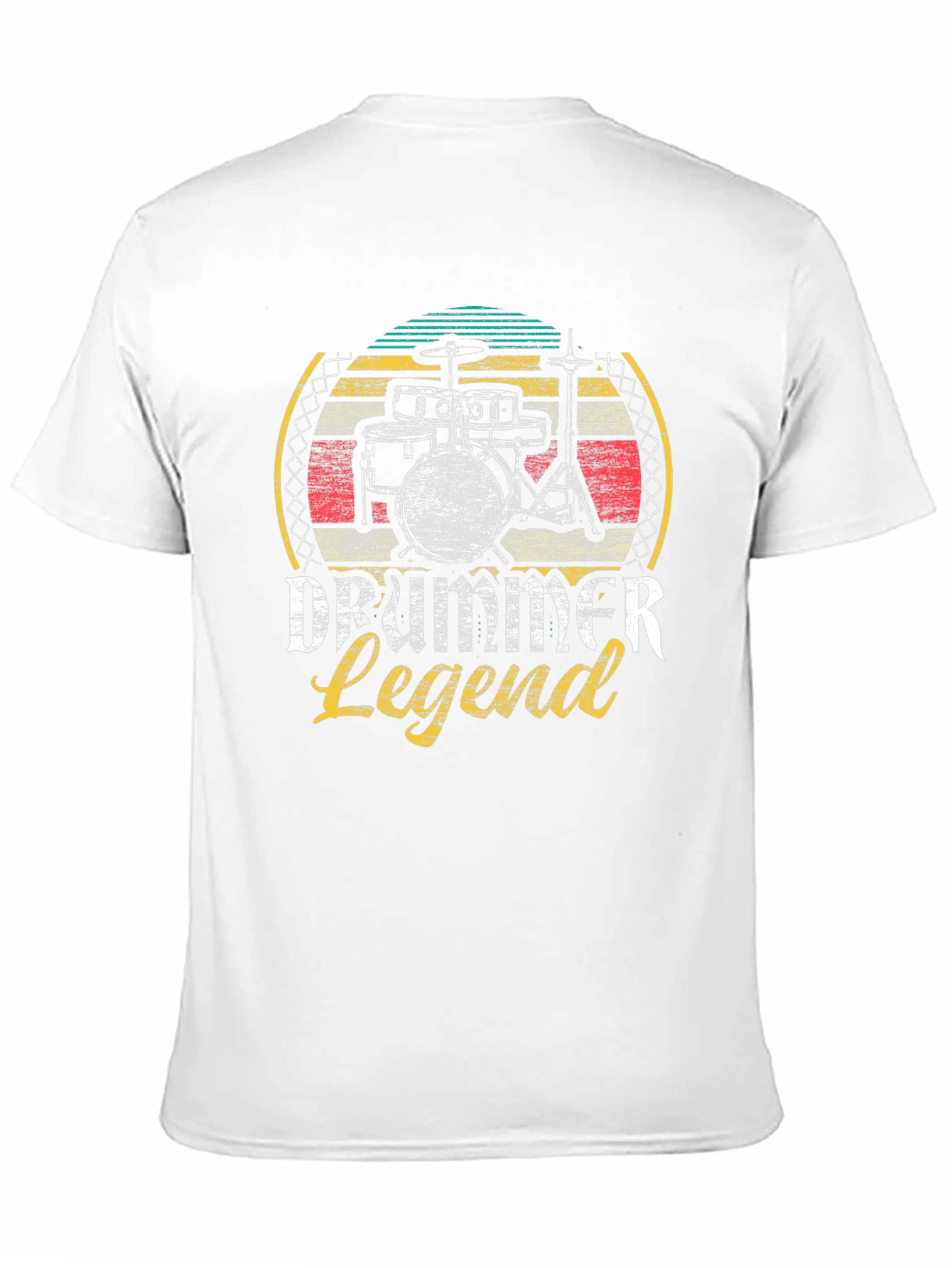 Drummer Legend Graphic T-Shirt - Music Lover Tee