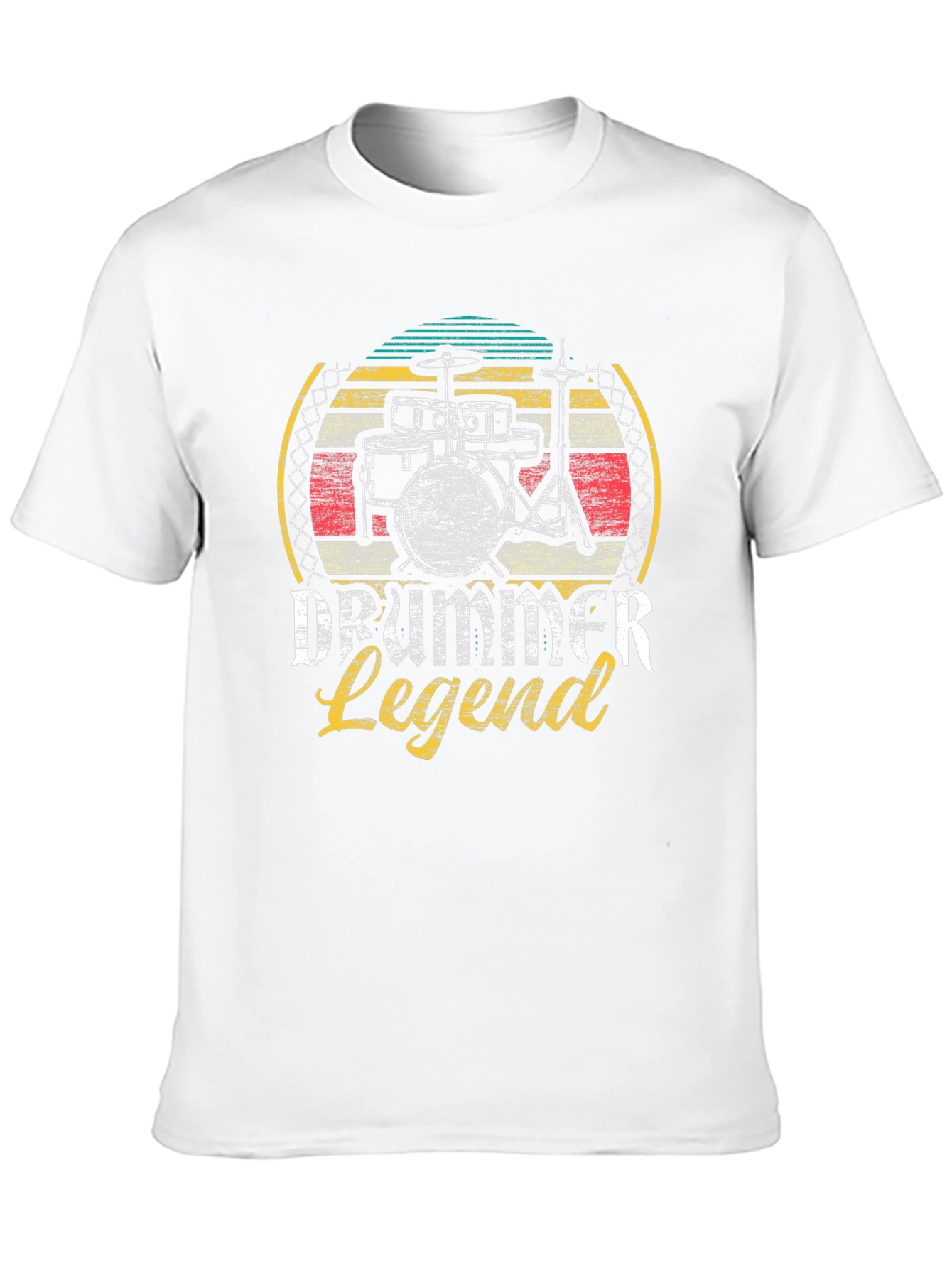 Drummer Legend Graphic T-Shirt - Music Lover Tee