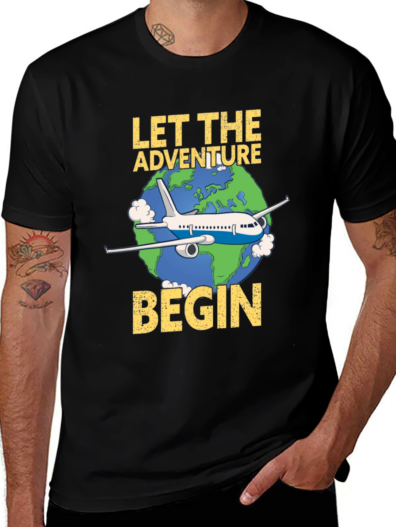 Adventure Begins Graphic Tee