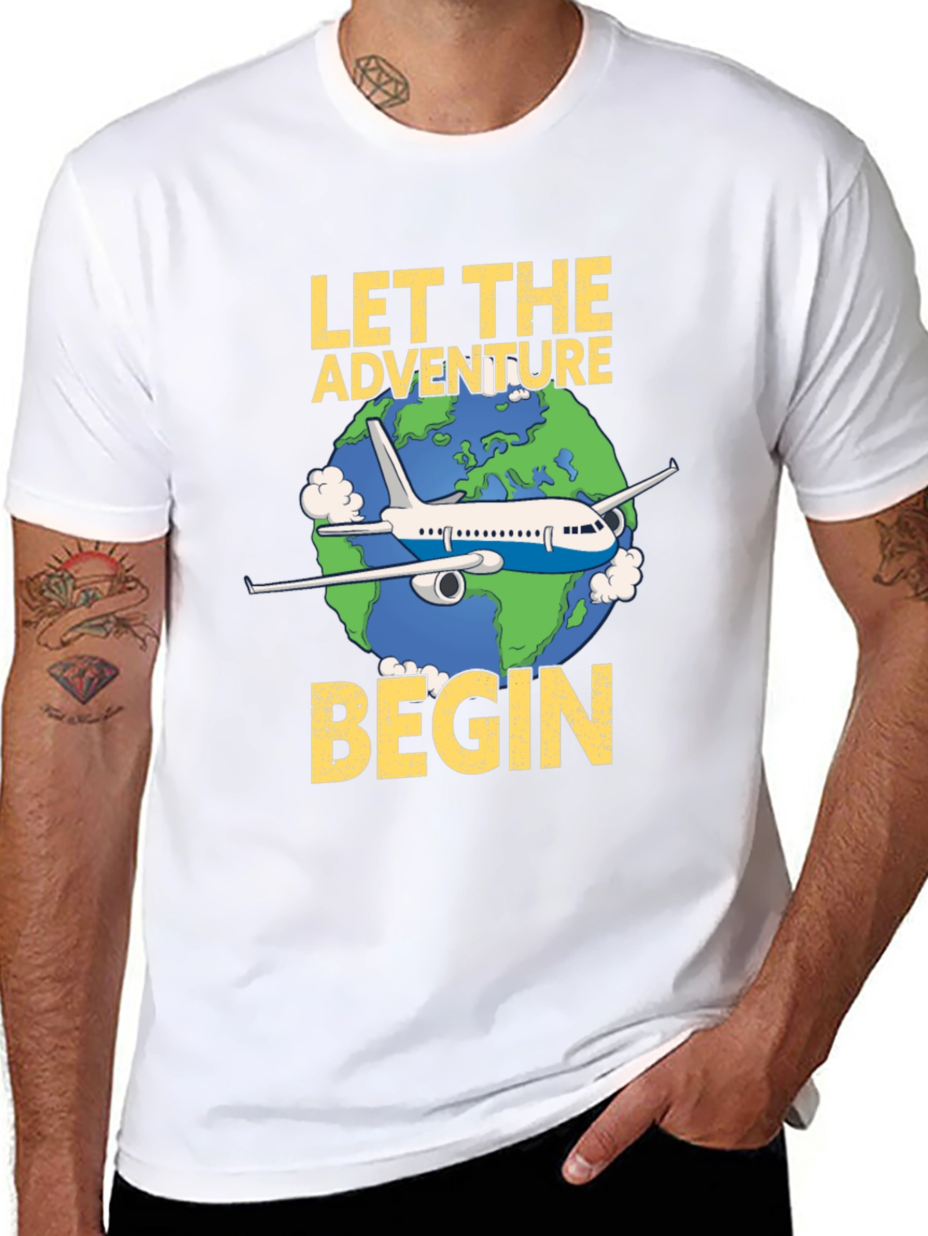Adventure Begins Graphic Tee