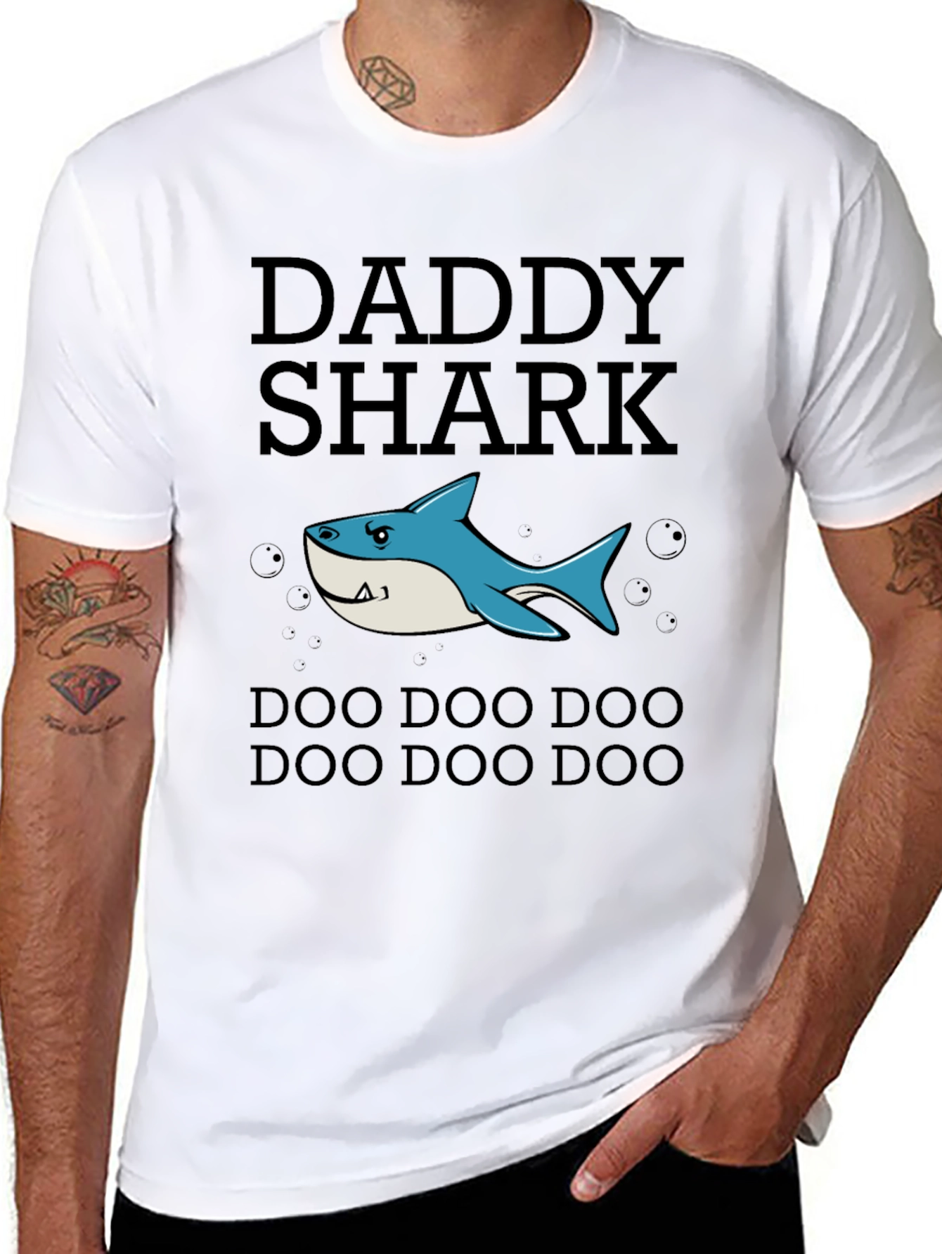 Daddy Shark T-Shirt - Doo Doo Doo