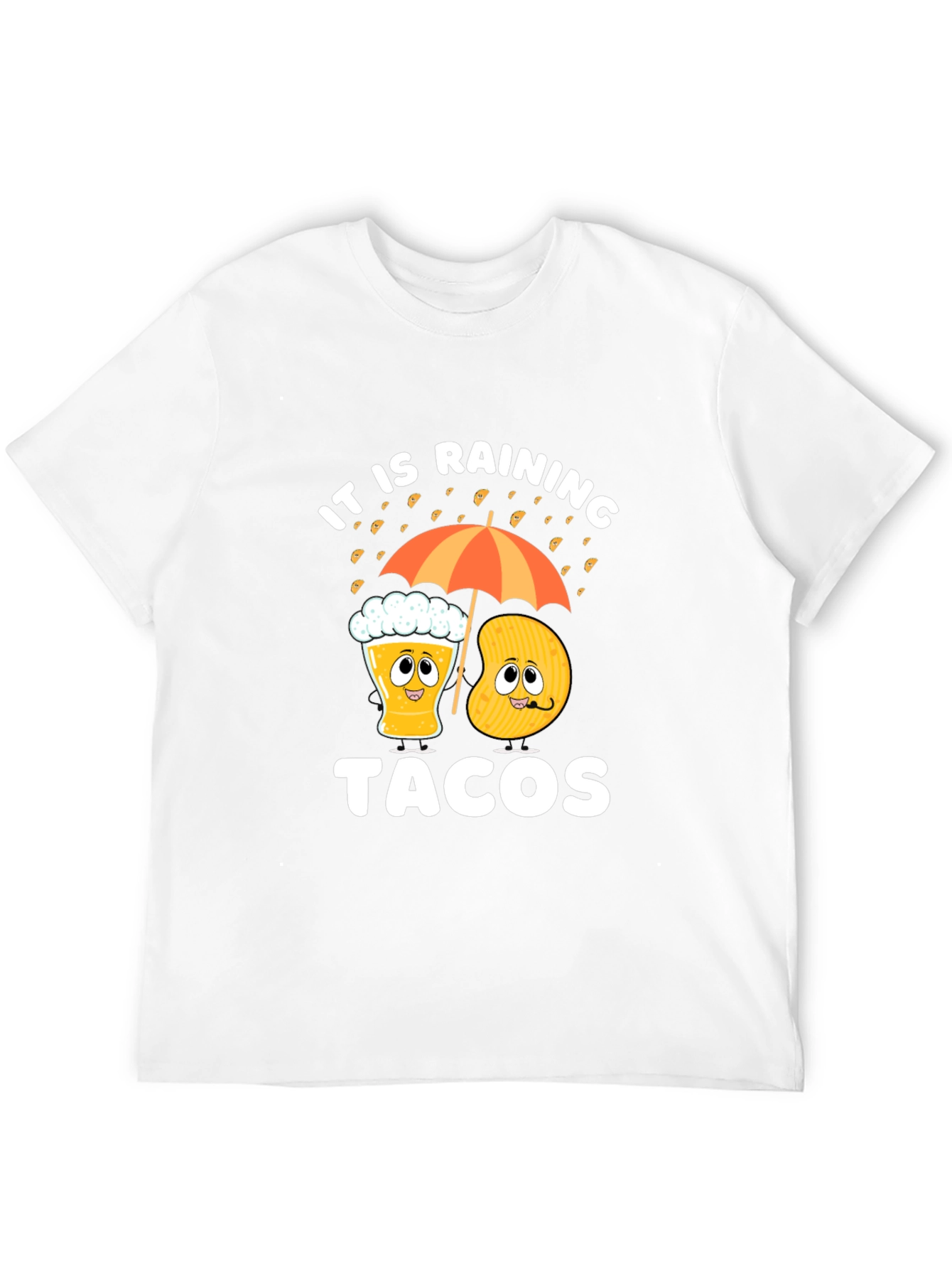 Its Raining Tacos Funny Graphic Tee