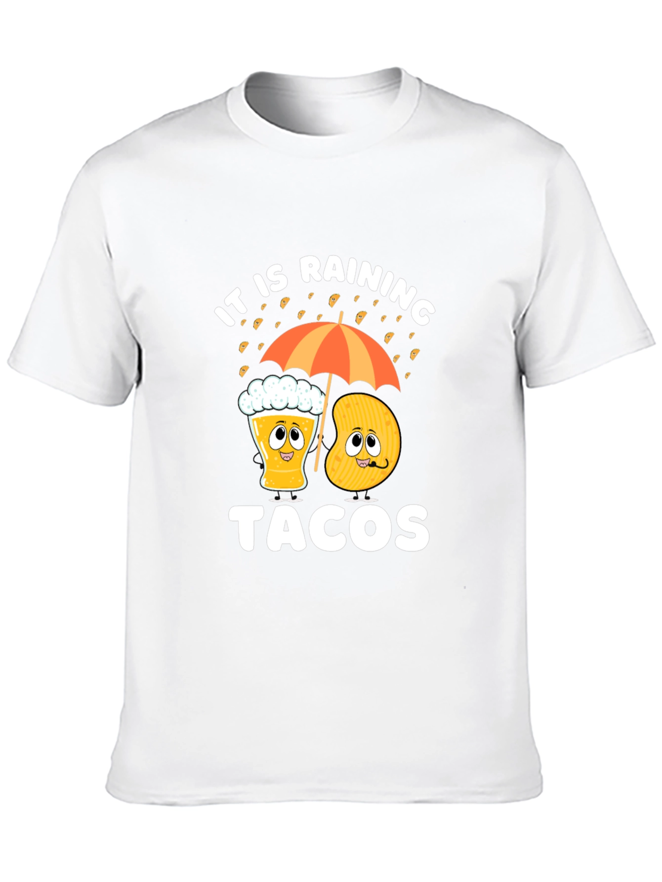 Its Raining Tacos Funny Graphic Tee