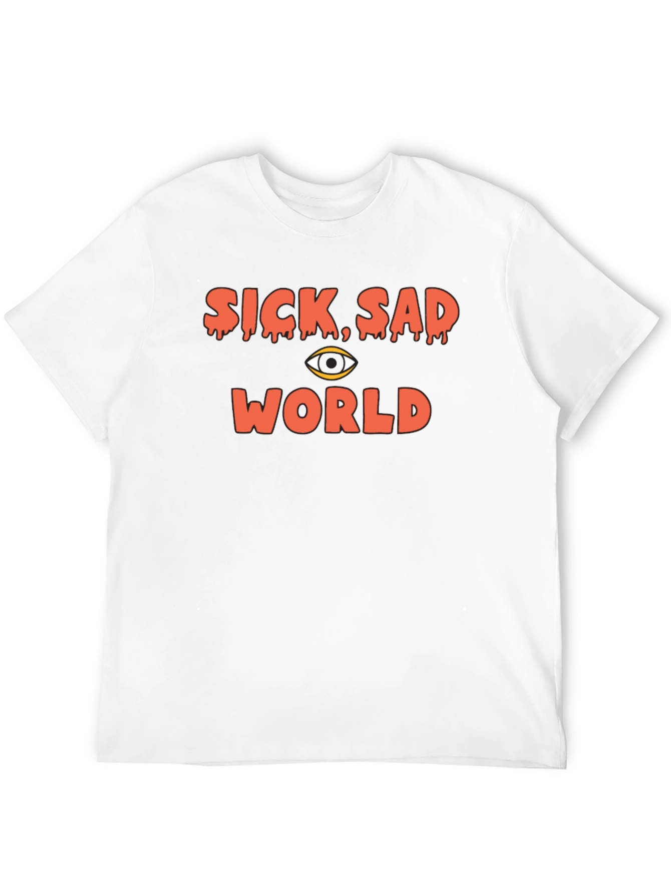 Sick Sad World Graphic Tee - Black T-Shirt