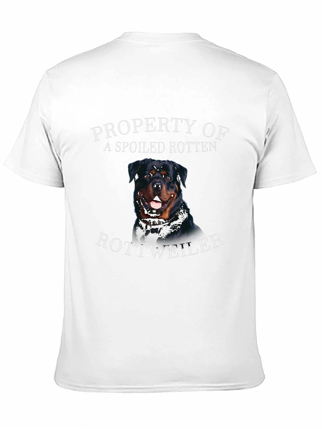 Spoiled Rotten Rottweiler Graphic T-Shirt