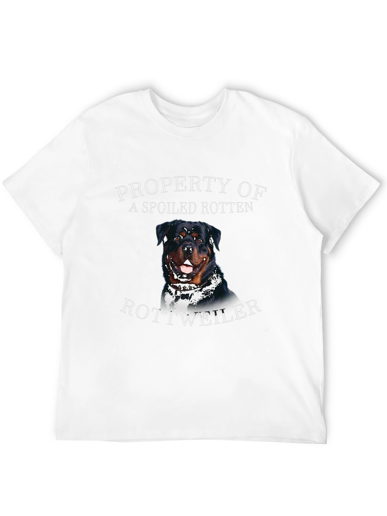 Spoiled Rotten Rottweiler Graphic T-Shirt
