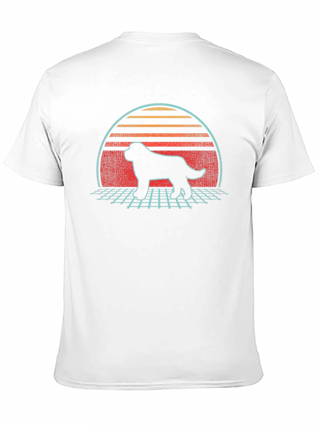 Retro Dog Silhouette T-Shirt