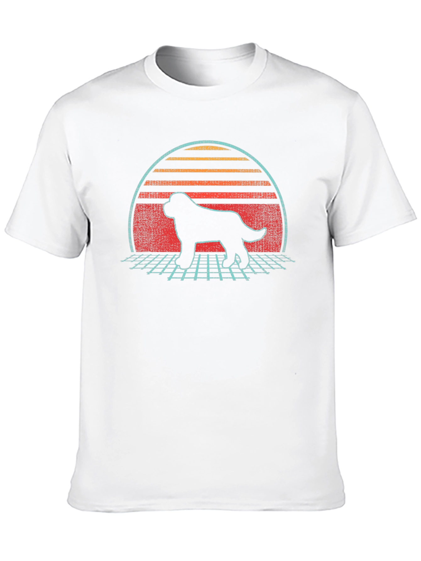 Retro Dog Silhouette T-Shirt