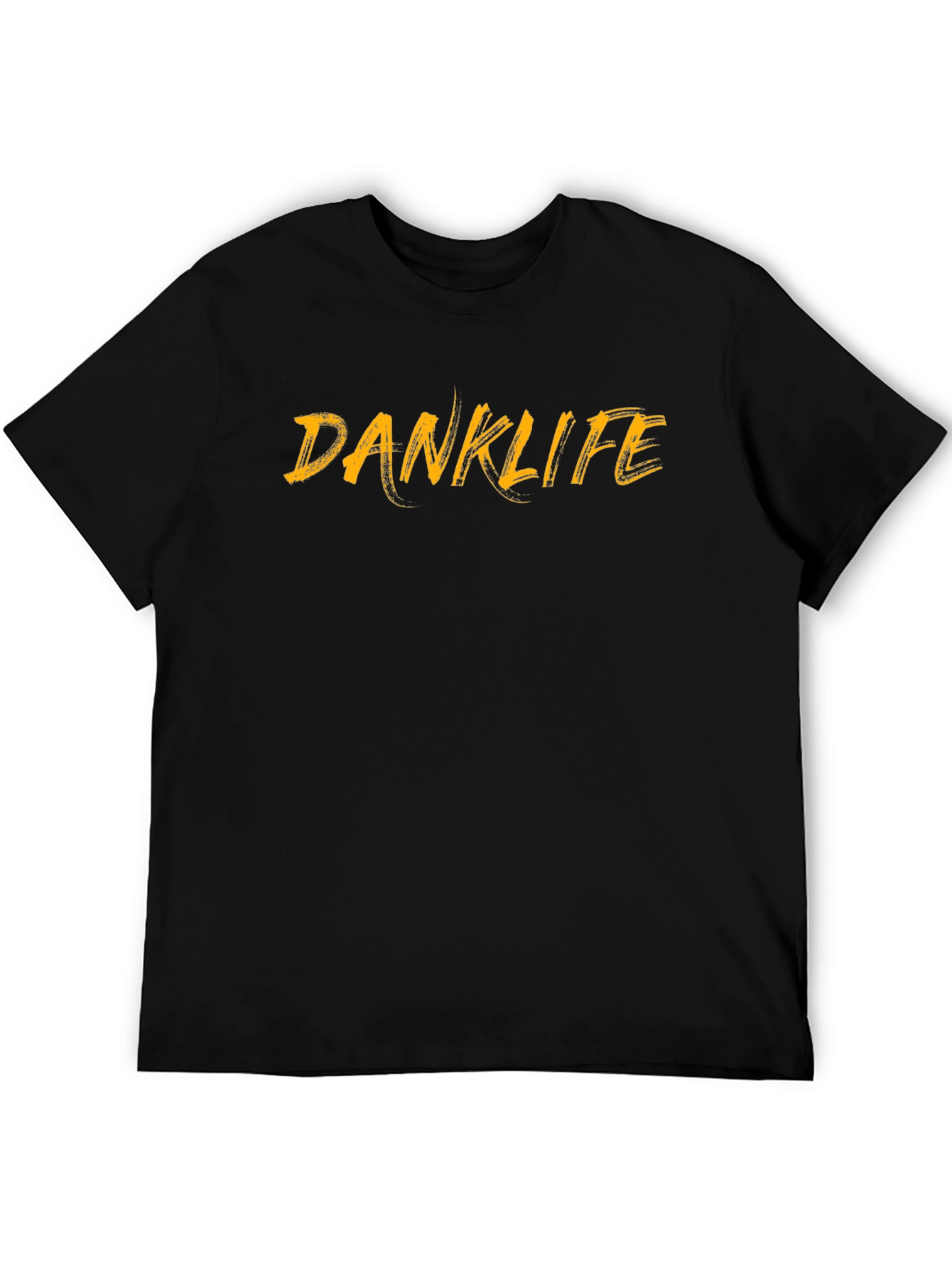 Danklife Graphic Print Crew Neck T-Shirt