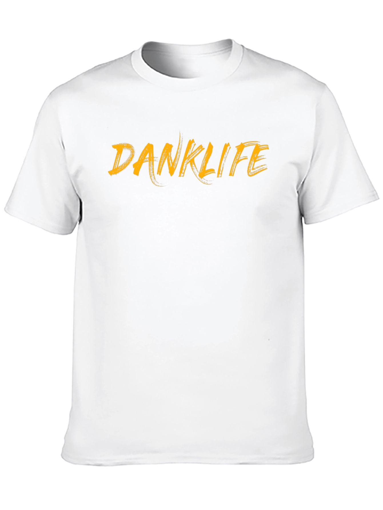 Danklife Graphic Print Crew Neck T-Shirt