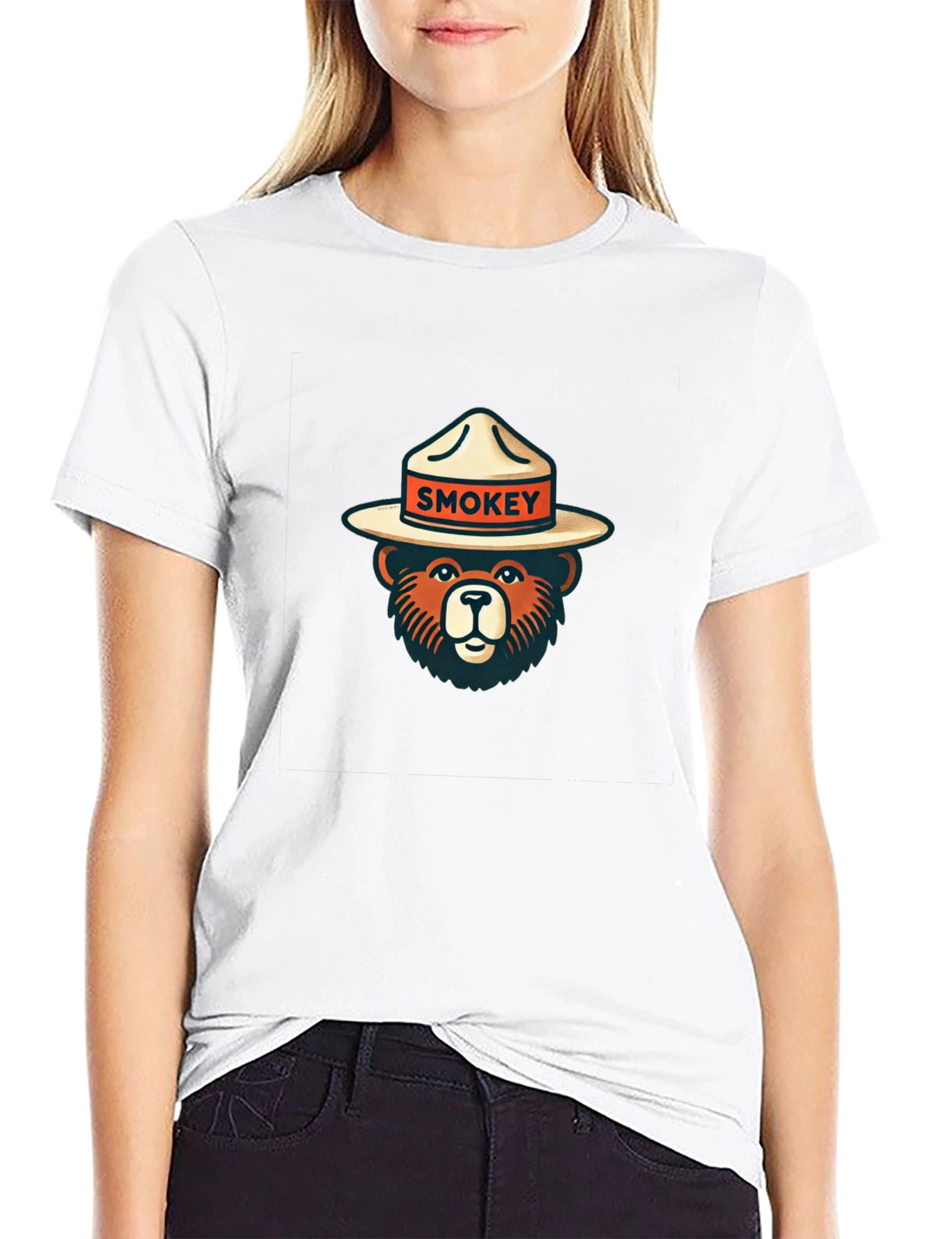 Smokey Bear Graphic T-Shirt - Prevent Wildfires