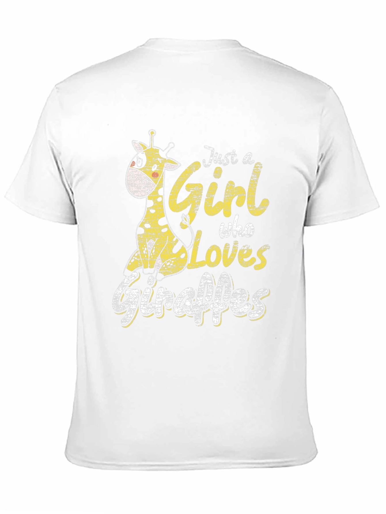 Giraffe Lover T-Shirt - Girls Graphic Tee