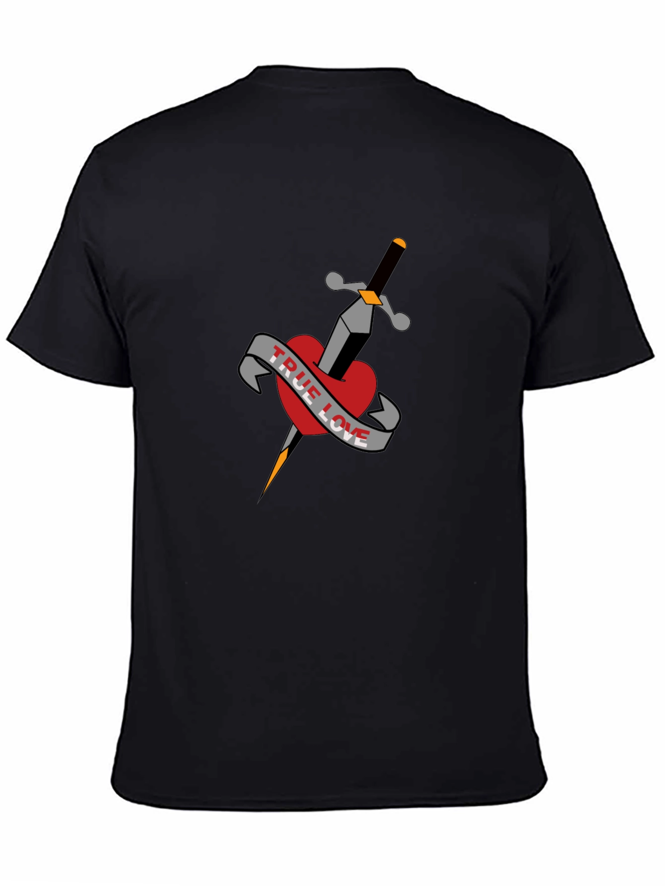True Love Dagger Heart Graphic Tee