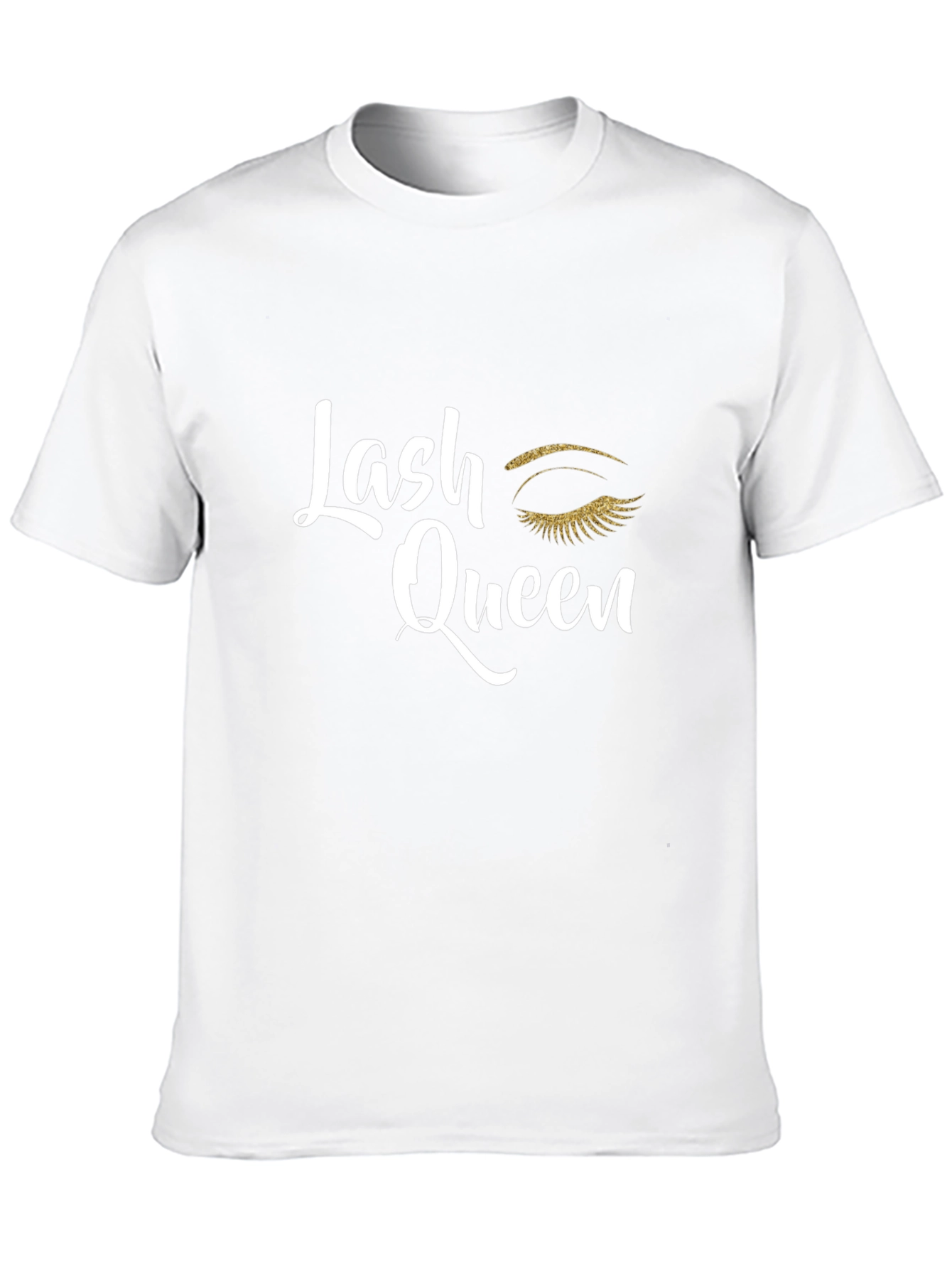 Lash Queen Graphic Tee - Stylish Eyelash Design