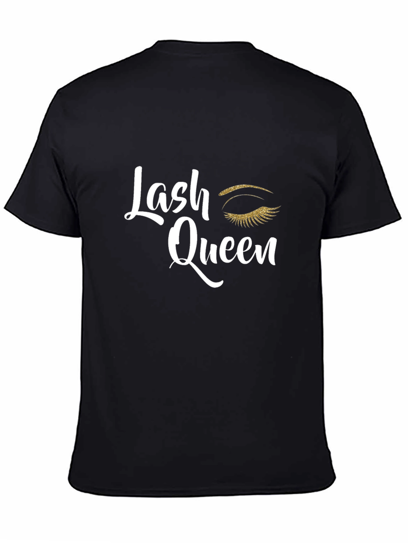 Lash Queen Graphic Tee - Stylish Eyelash Design