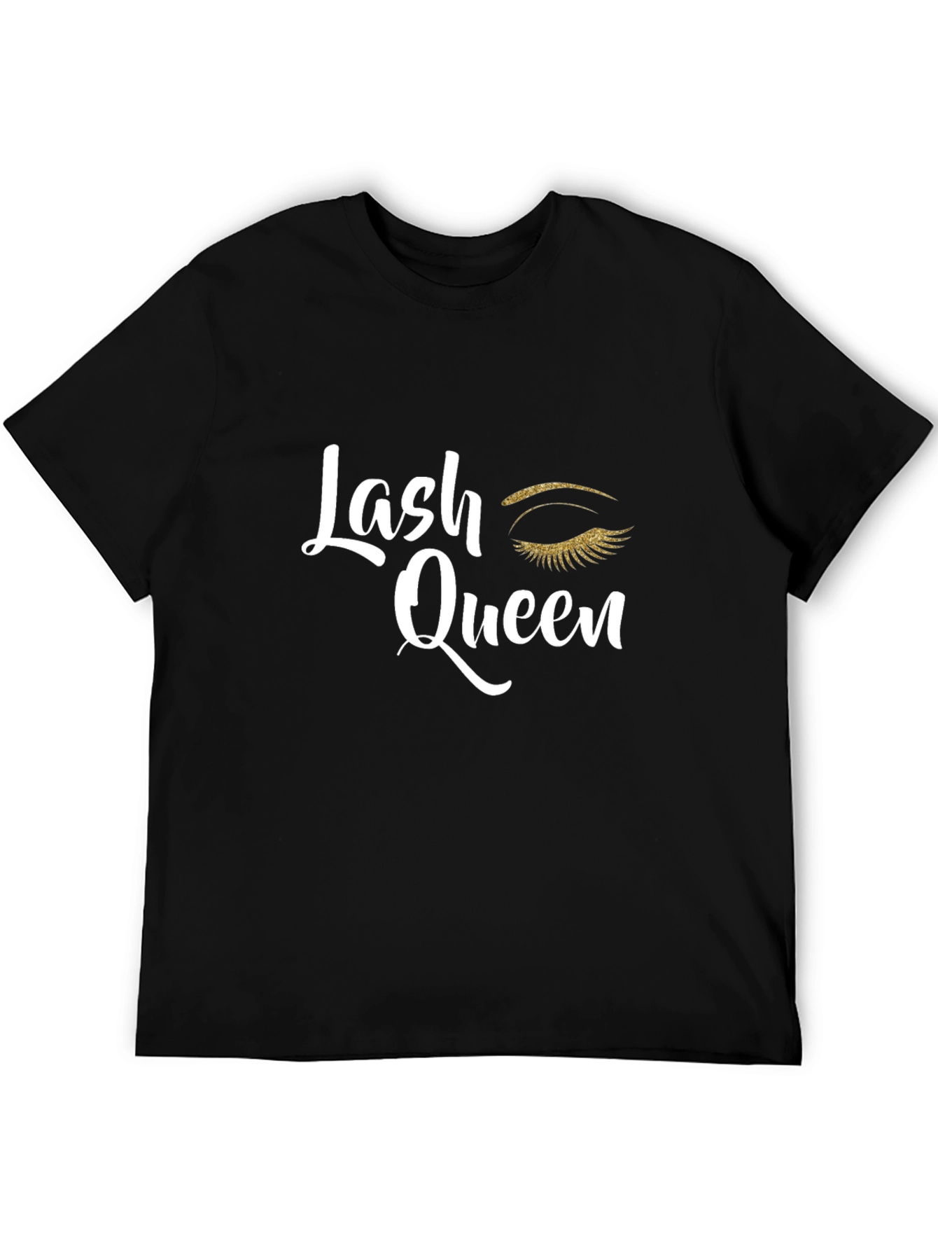 Lash Queen Graphic Tee - Stylish Eyelash Design