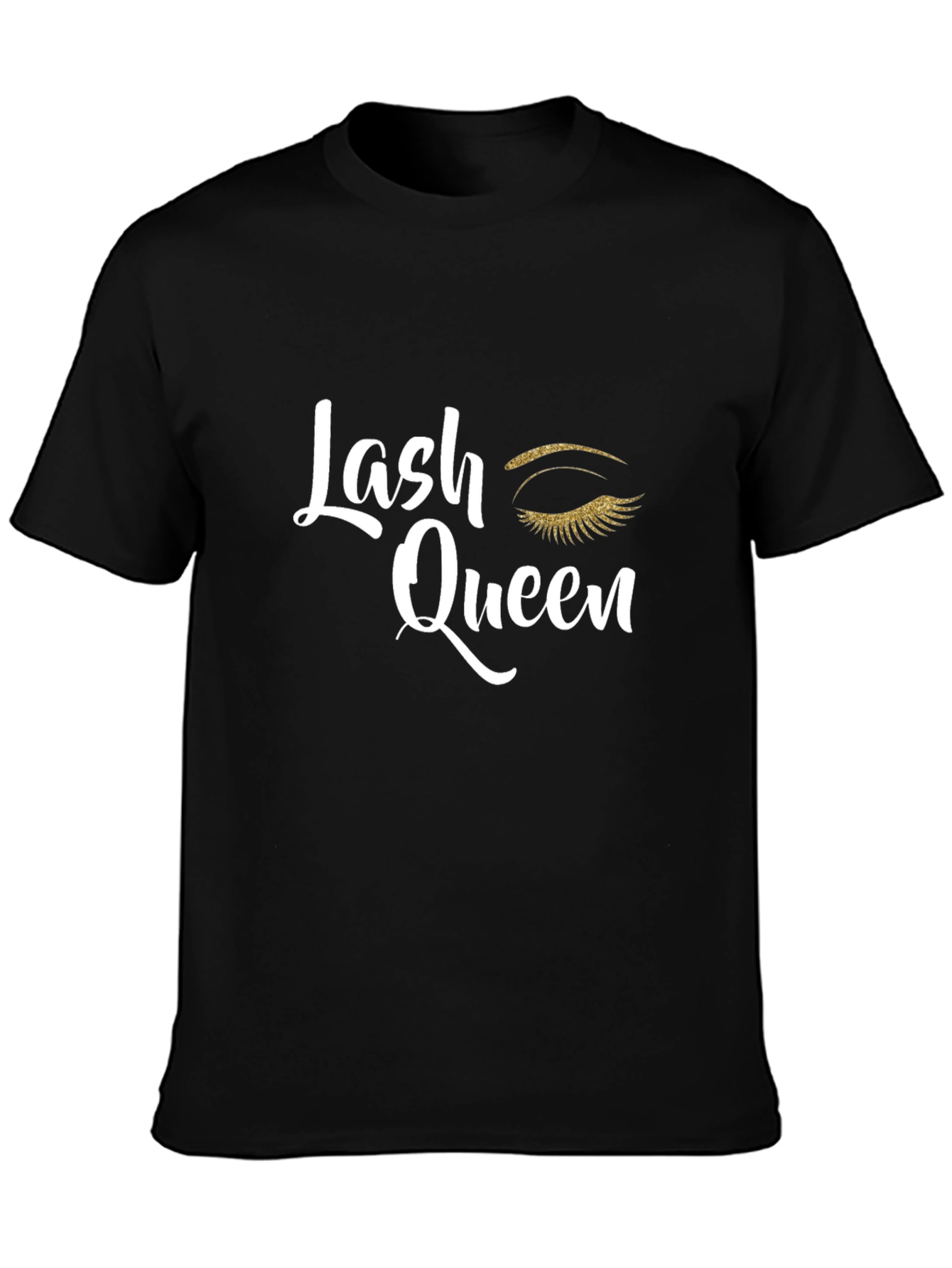 Lash Queen Graphic Tee - Stylish Eyelash Design