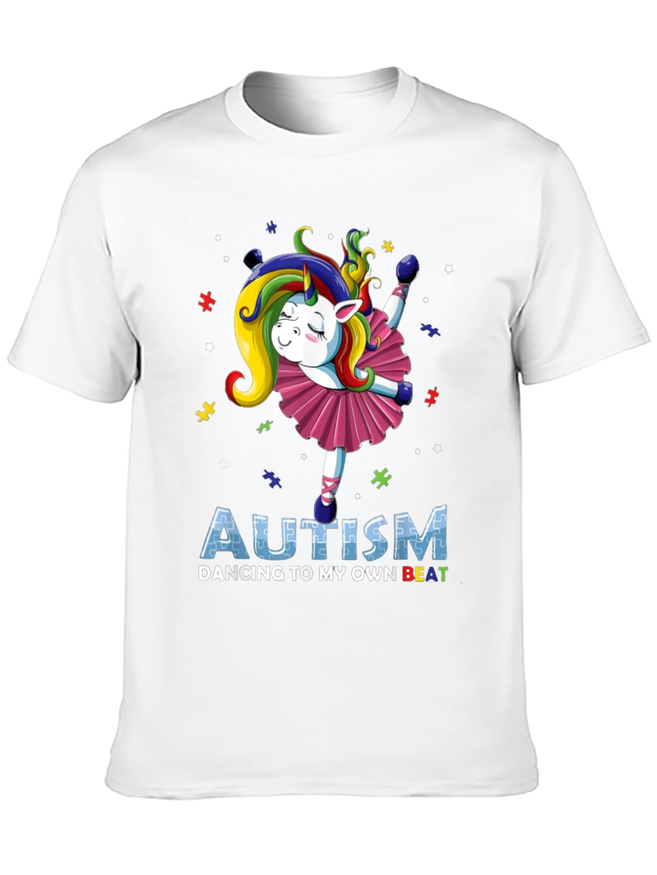 Autism Awareness Unicorn Dance T-Shirt