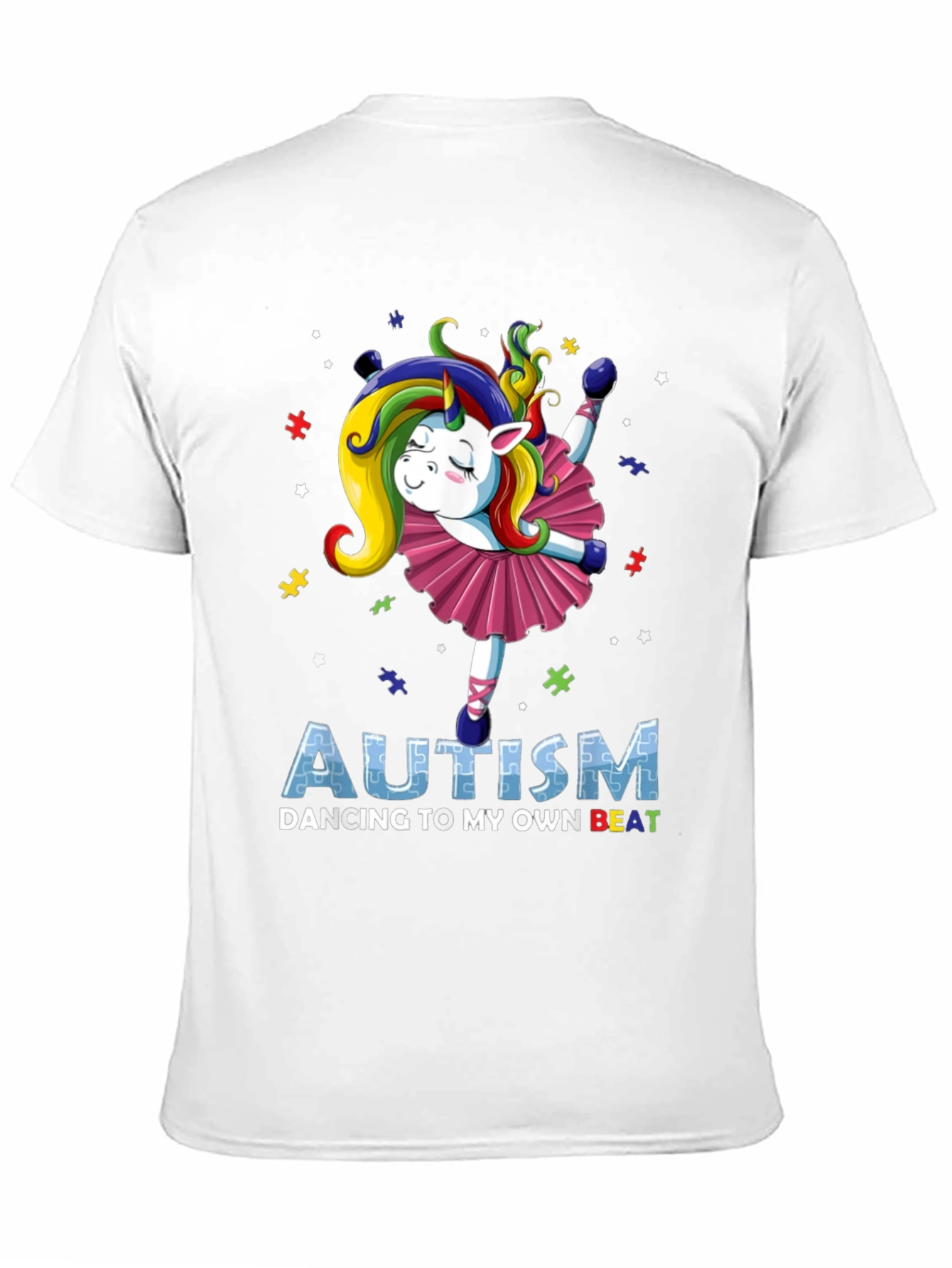 Autism Awareness Unicorn Dance T-Shirt