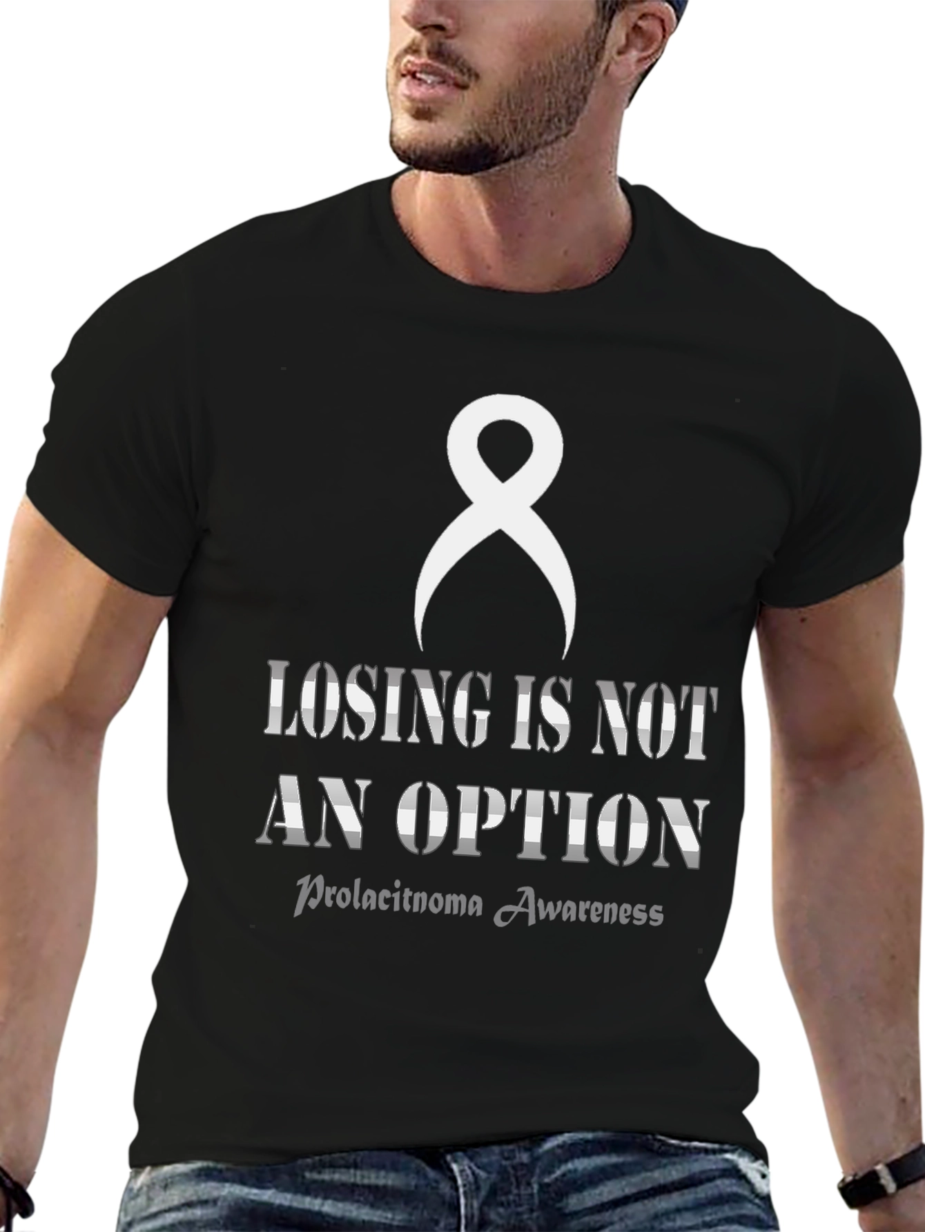 Losing is Not an Option Prolactinoma Awareness T-Shirt