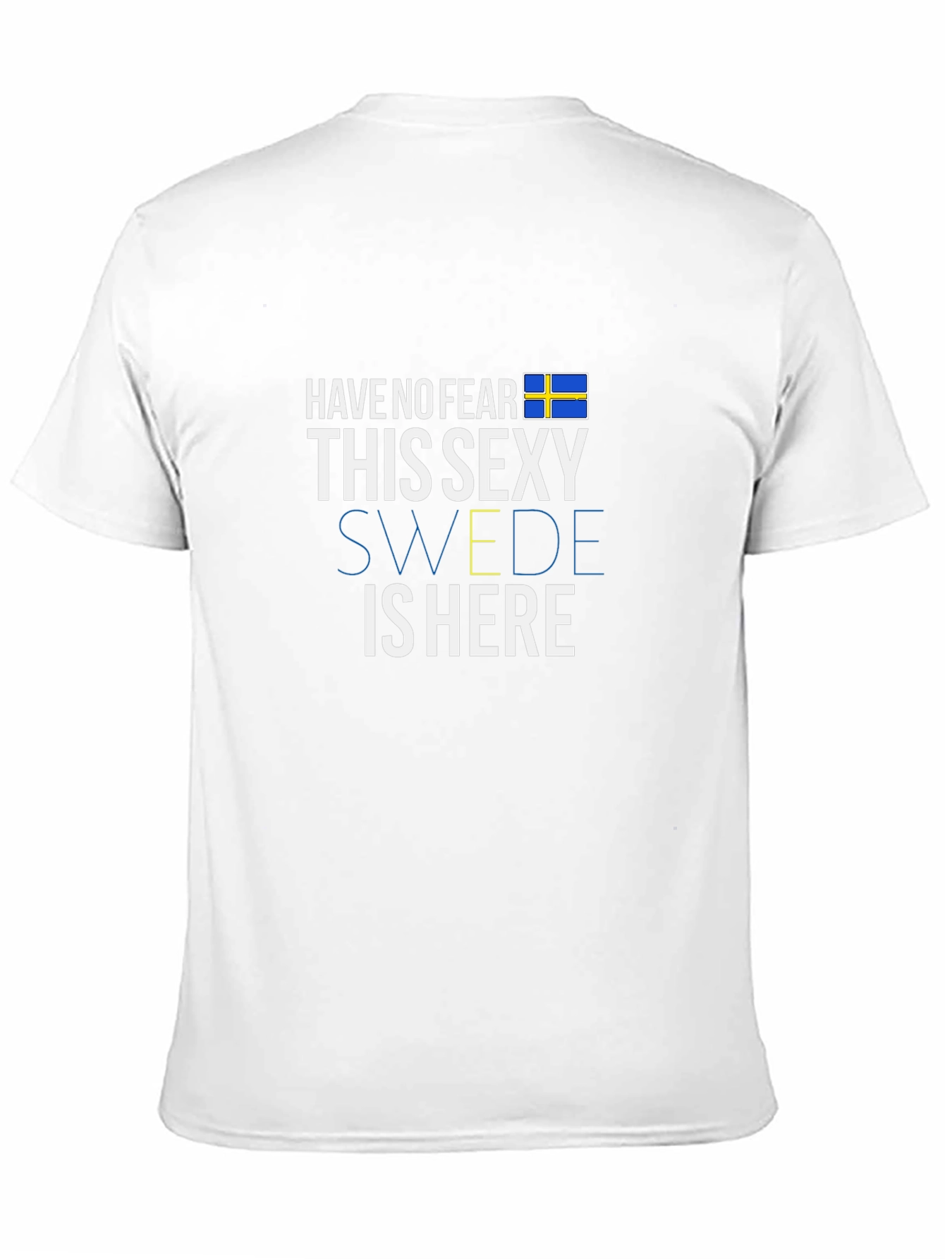 Sexy Swede Sweden Flag Novelty T-Shirt