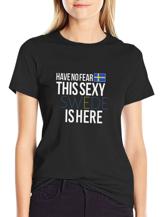 Sexy Swede Sweden Flag Novelty T-Shirt