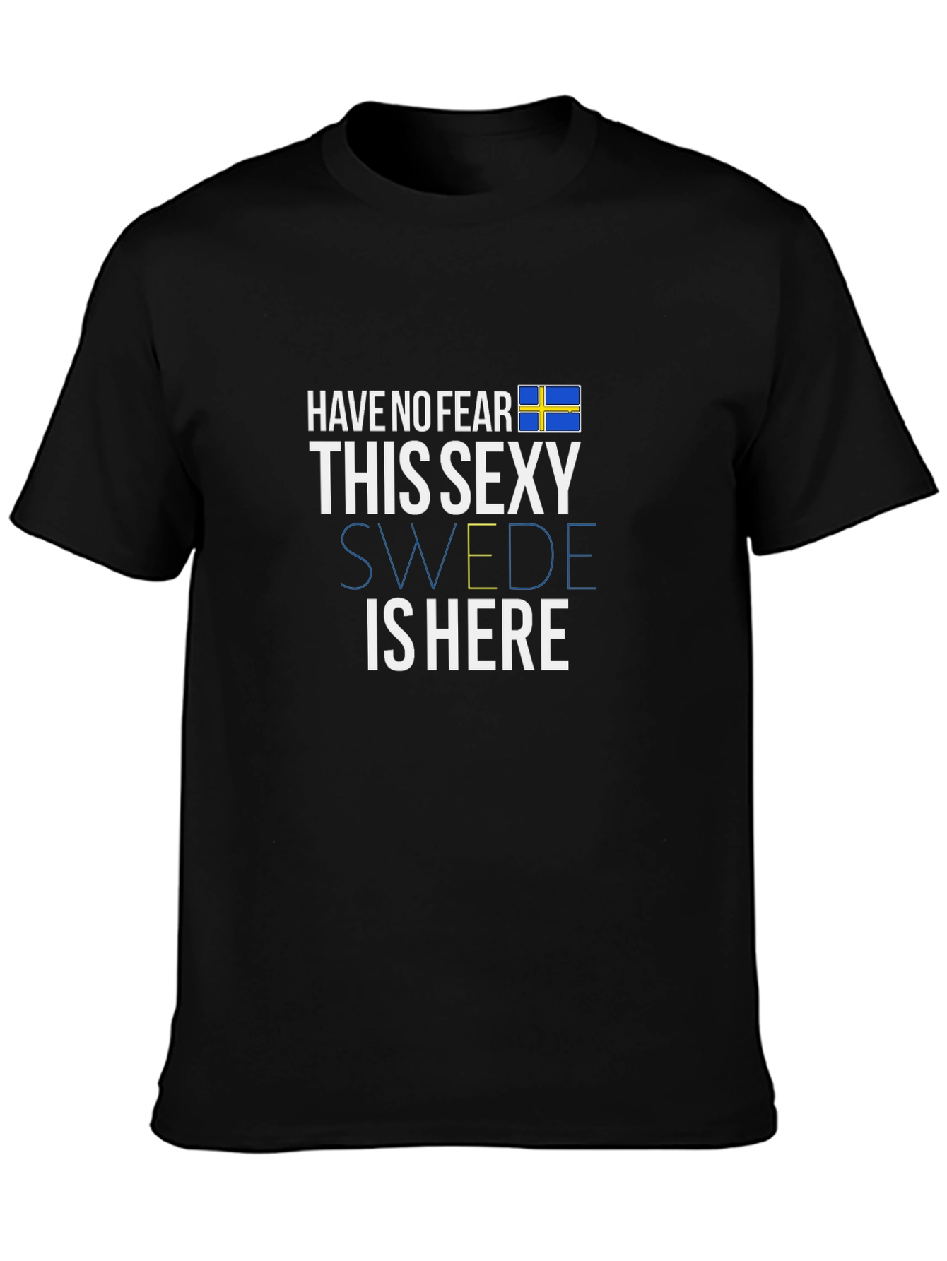Sexy Swede Sweden Flag Novelty T-Shirt