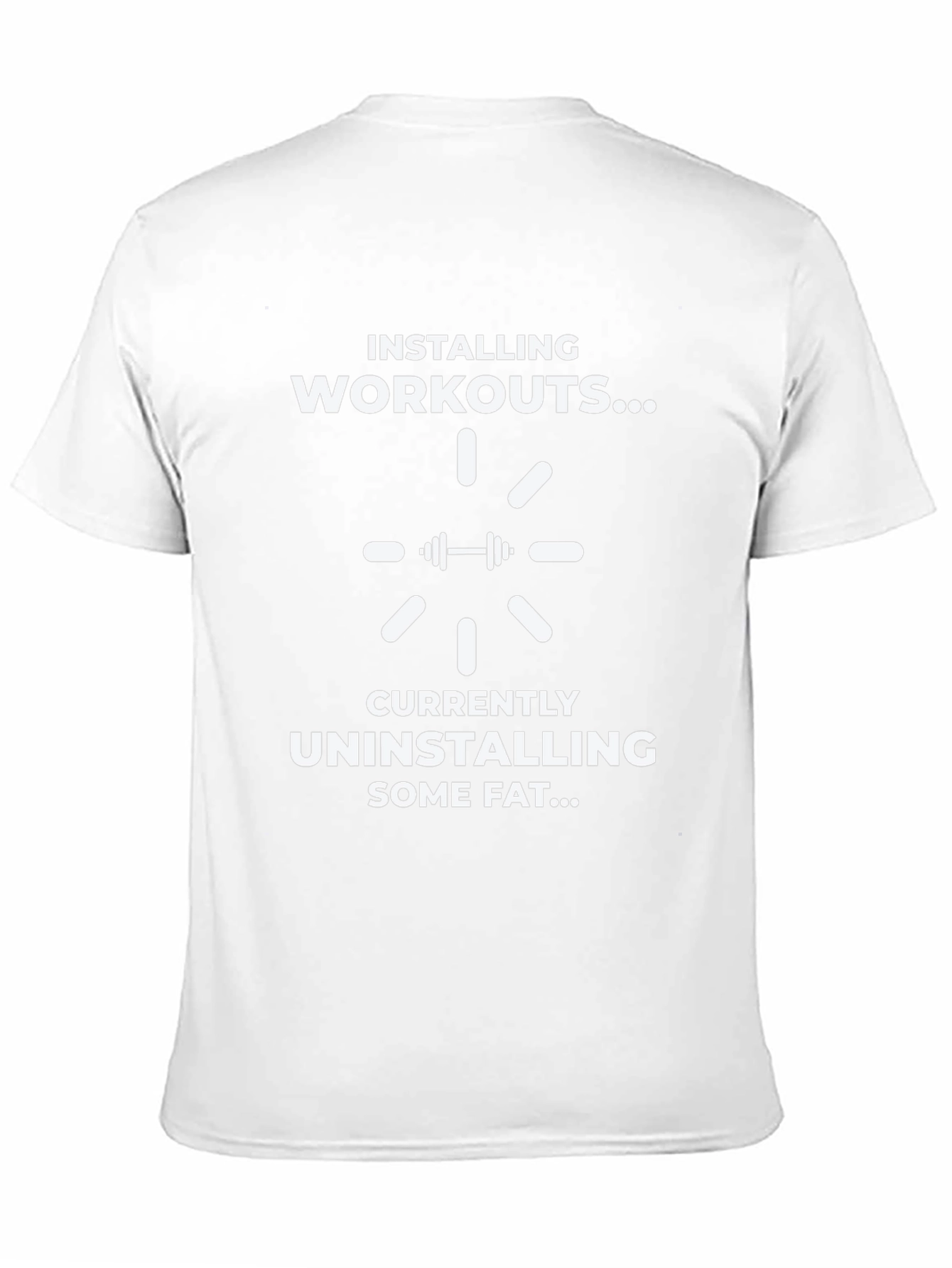 Funny Workout T-Shirt - Installing Workouts
