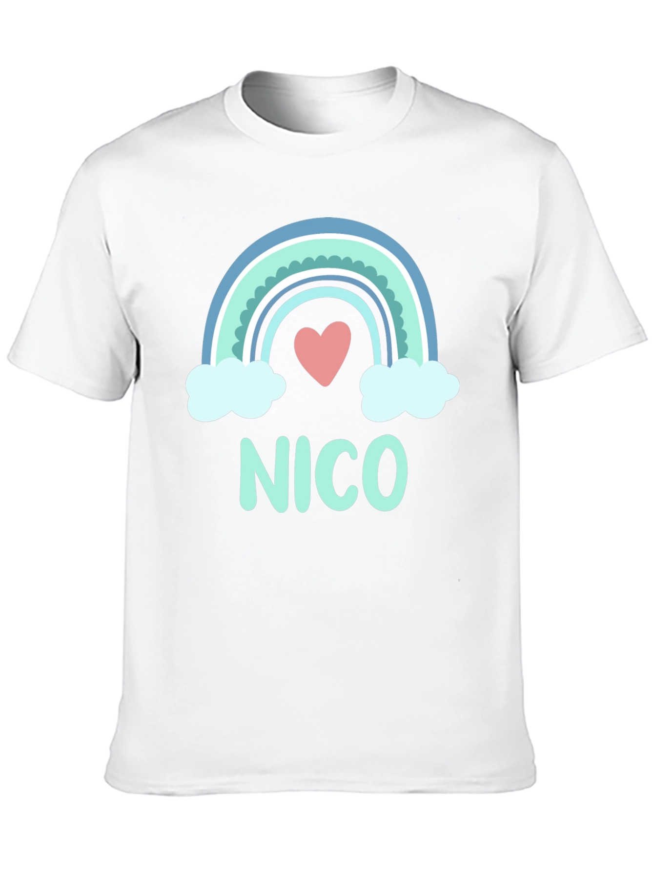 Nico Rainbow Heart T-Shirt