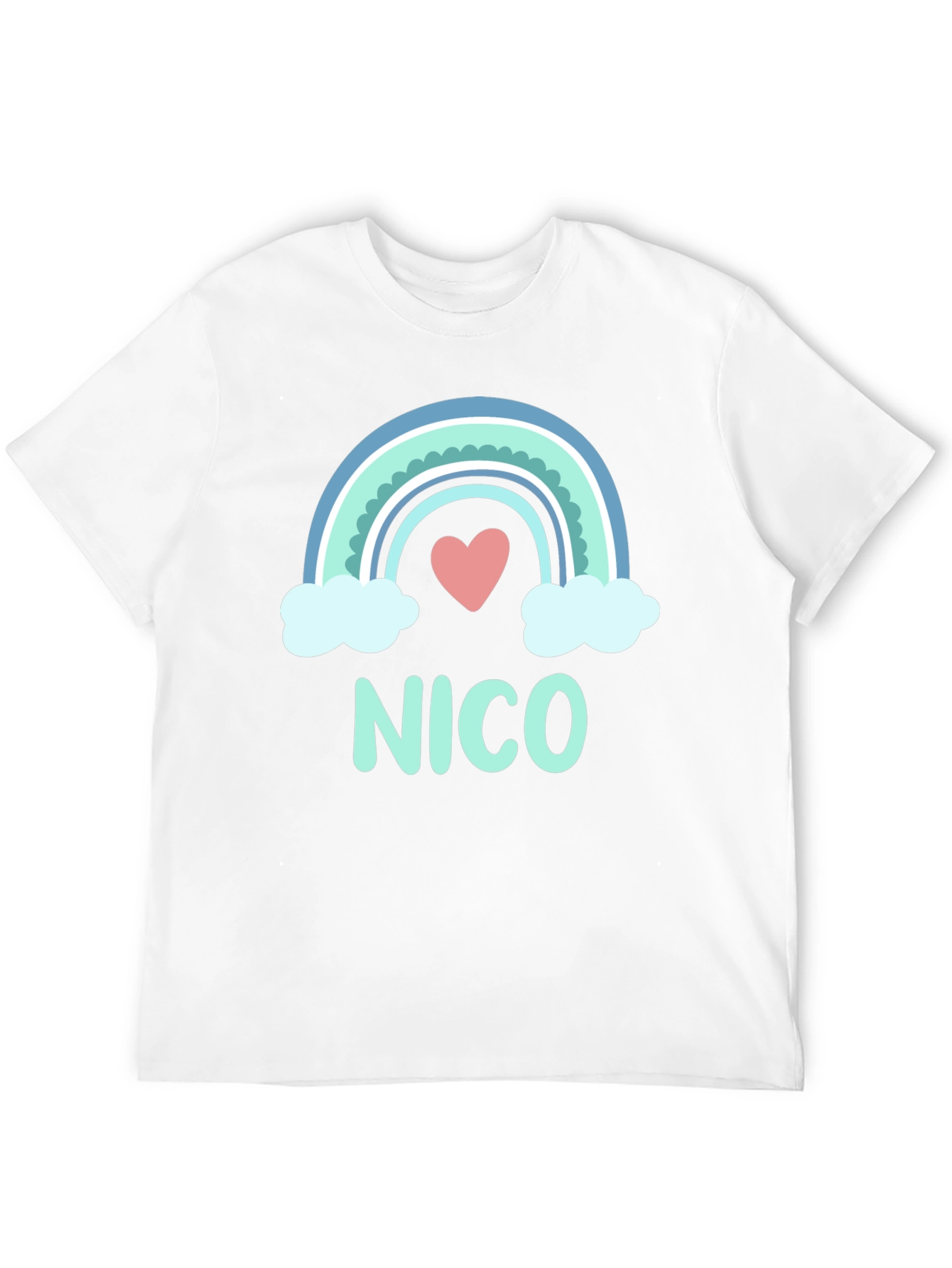 Nico Rainbow Heart T-Shirt