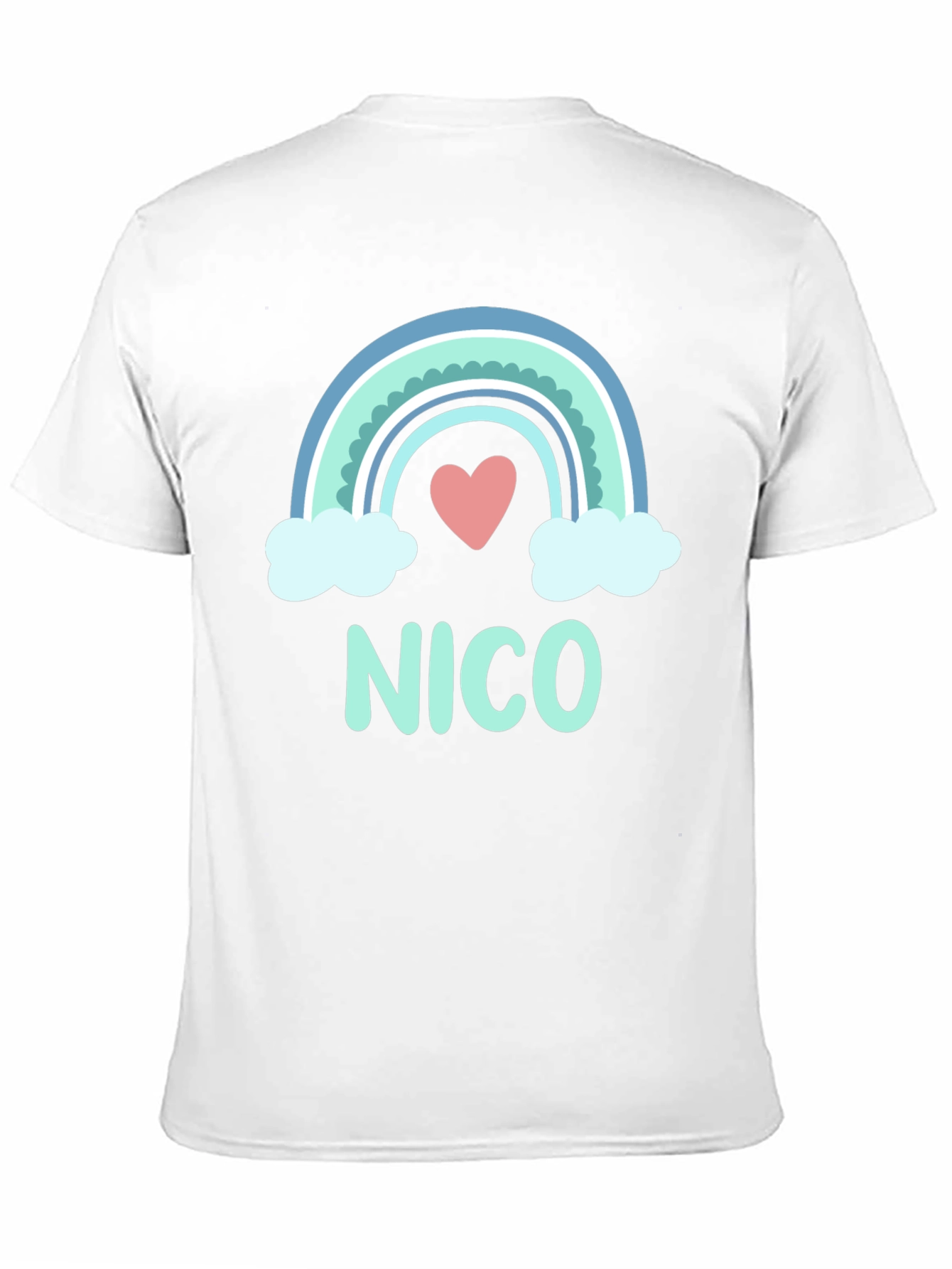 Nico Rainbow Heart T-Shirt