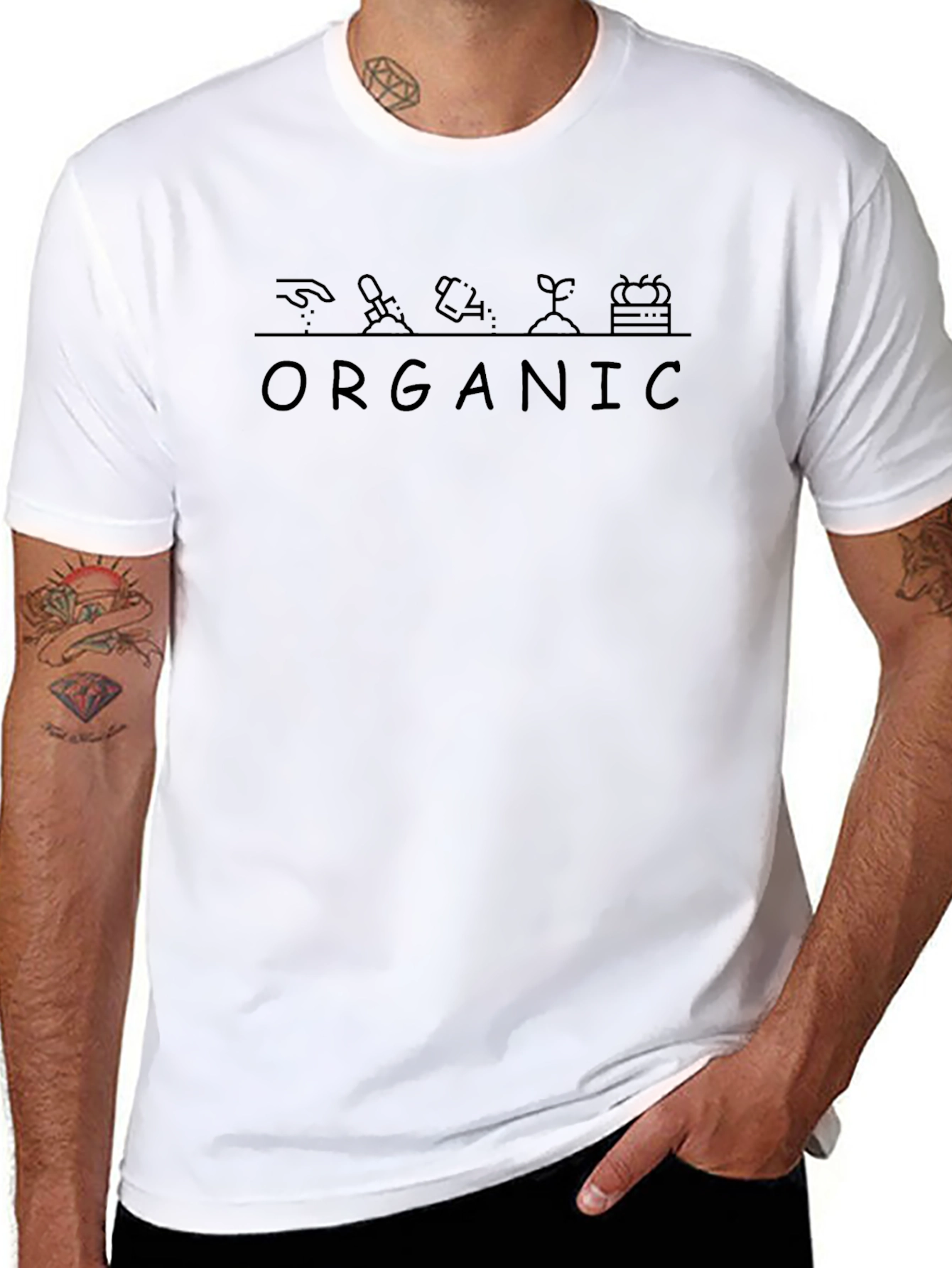 Organic Farming T-Shirt - Sustainable Living Tee